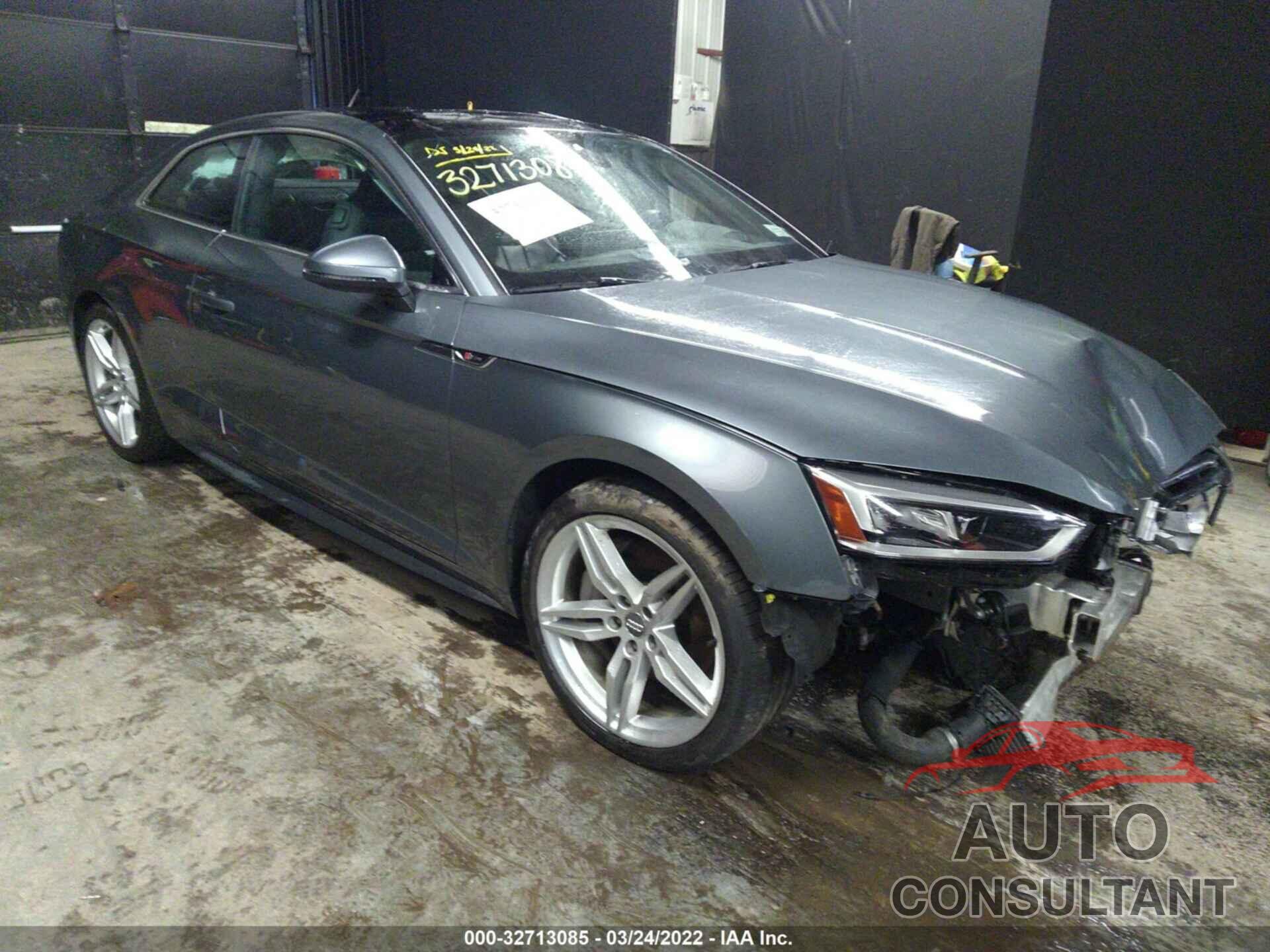 AUDI A5 COUPE 2018 - WAUUNAF53JA000501