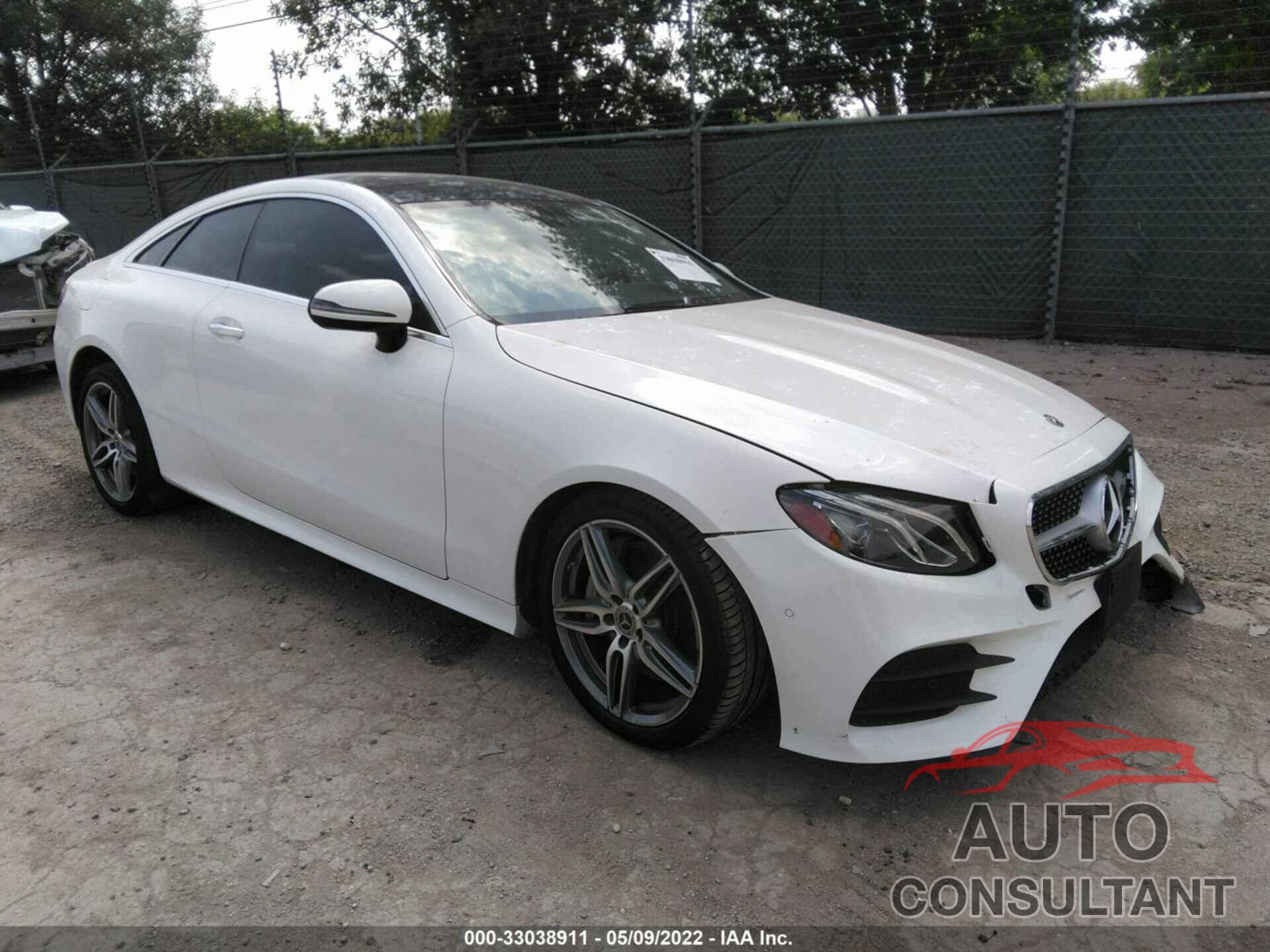 MERCEDES-BENZ E-CLASS 2018 - WDD1J6FB7JF017802