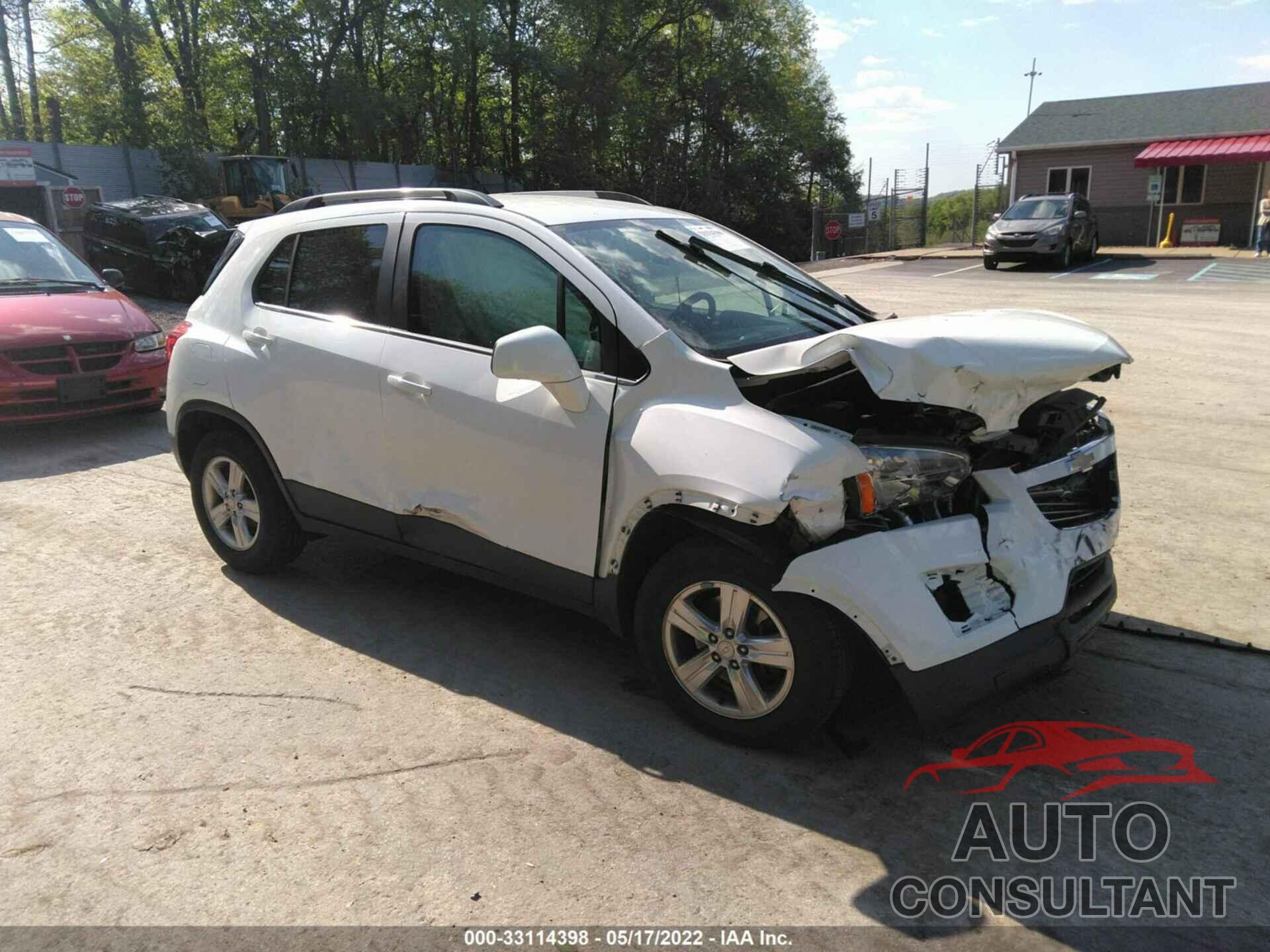 CHEVROLET TRAX 2016 - 3GNCJPSB2GL255948