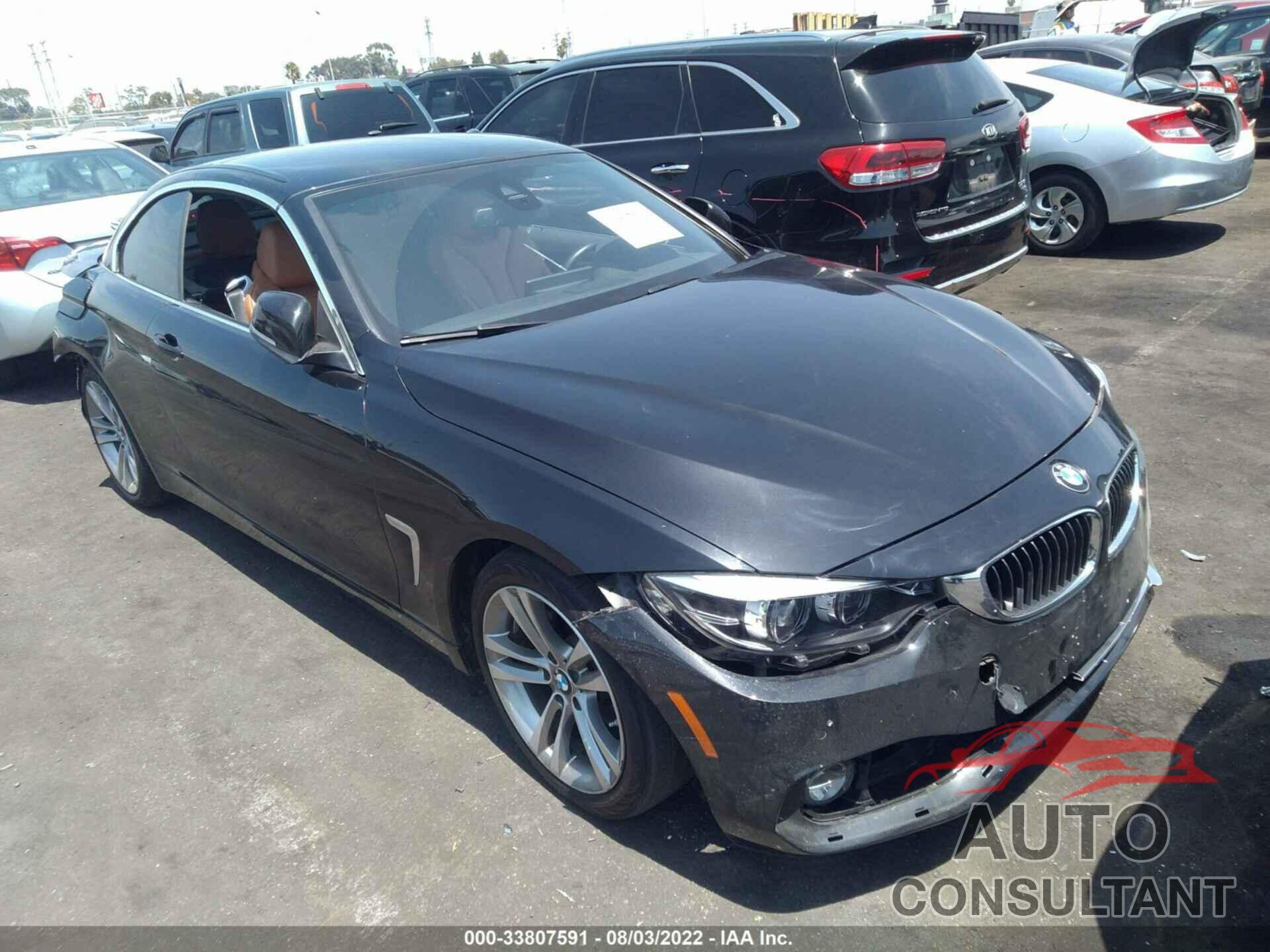 BMW 4 SERIES 2018 - WBA4Z1C58JEC71395