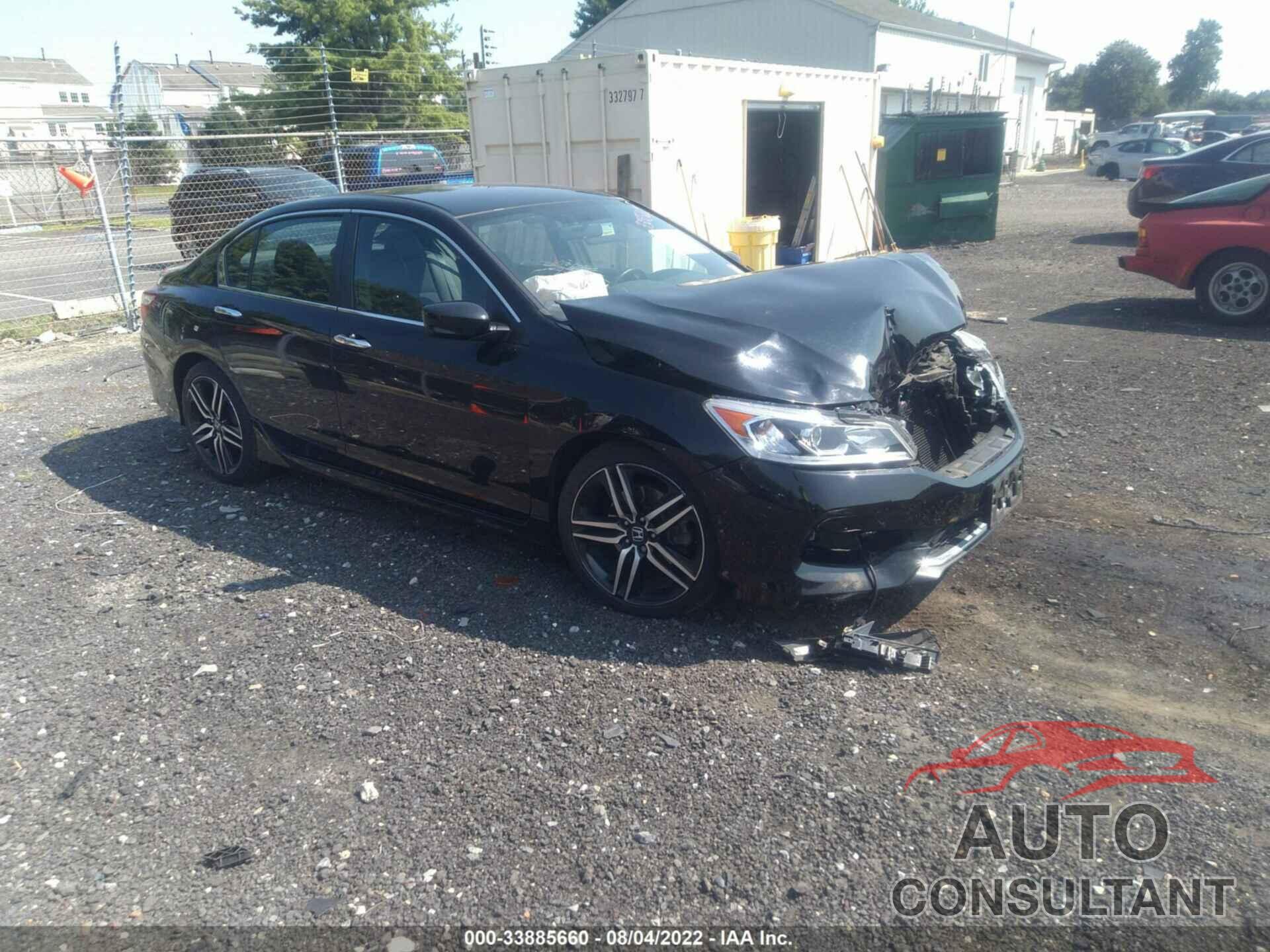 HONDA ACCORD SEDAN 2017 - 1HGCR2F52HA147087