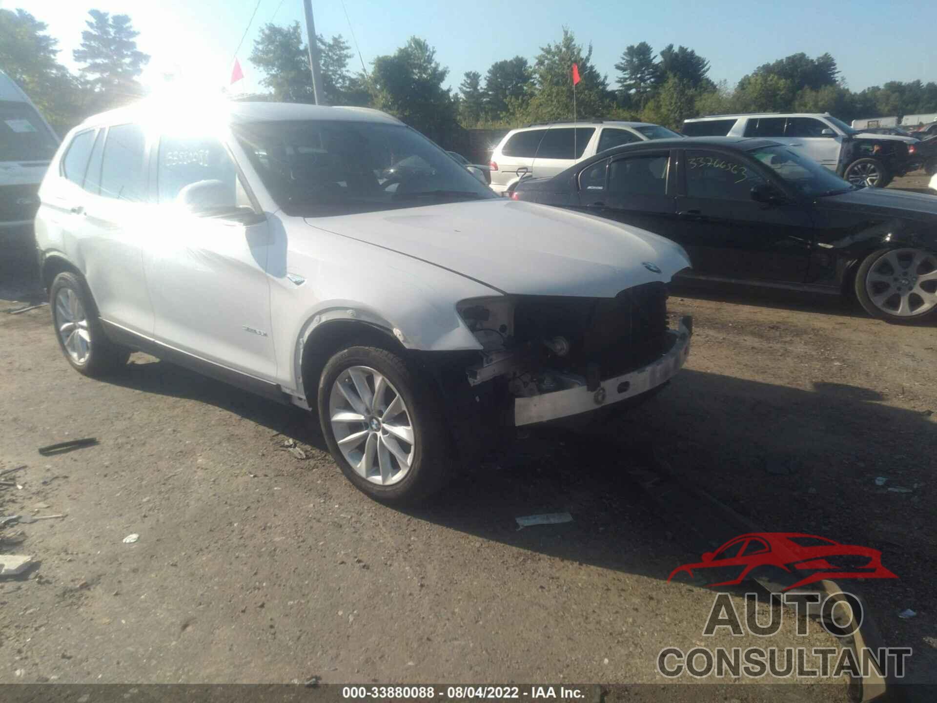 BMW X3 2017 - 5UXWZ7C39H0V92894