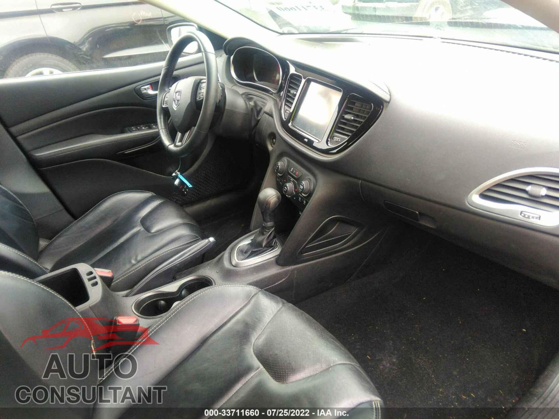 DODGE DART 2016 - 1C3CDFCB4GD519691