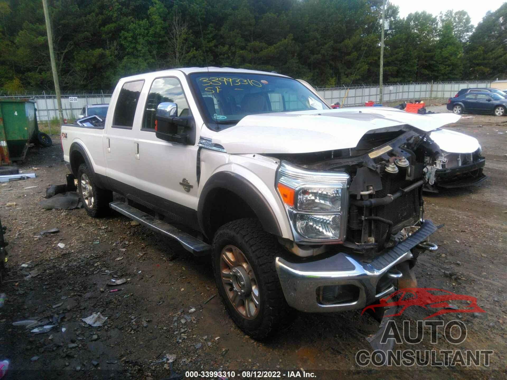 FORD SUPER DUTY F-250 SRW 2016 - 1FT7W2BT0GEB82165