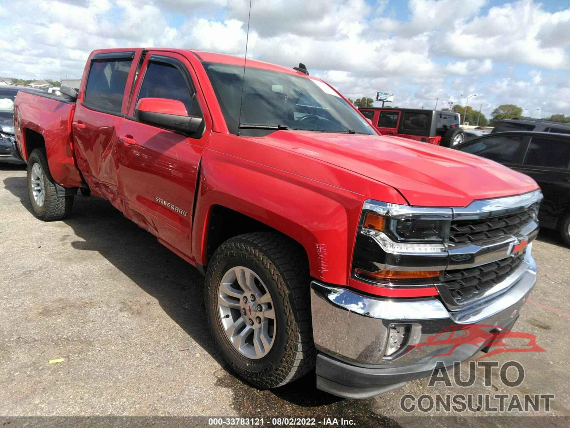 CHEVROLET SILVERADO 1500 2017 - 3GCPCREC4HG172066