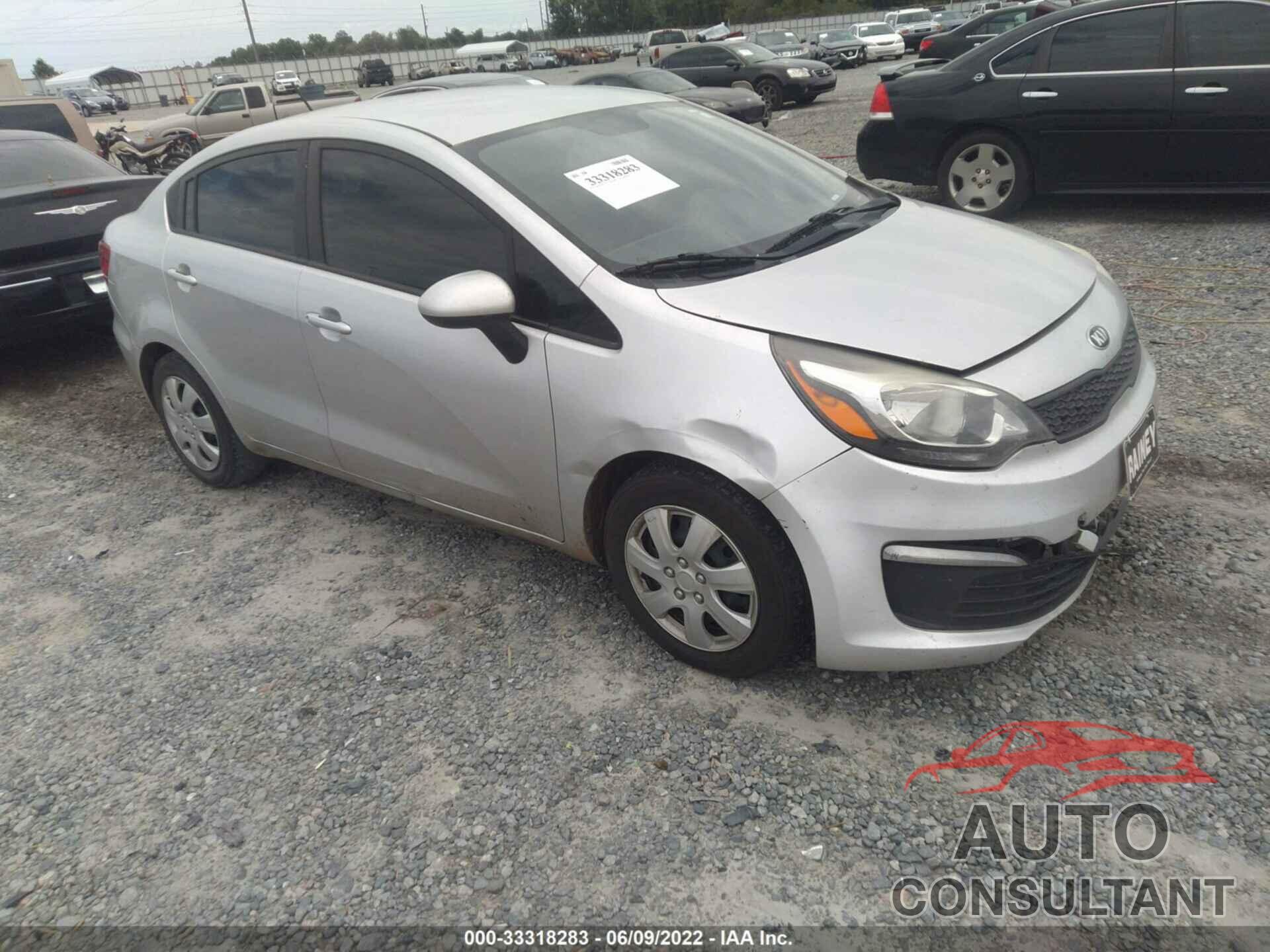 KIA RIO 2016 - KNADM4A3XG6588290