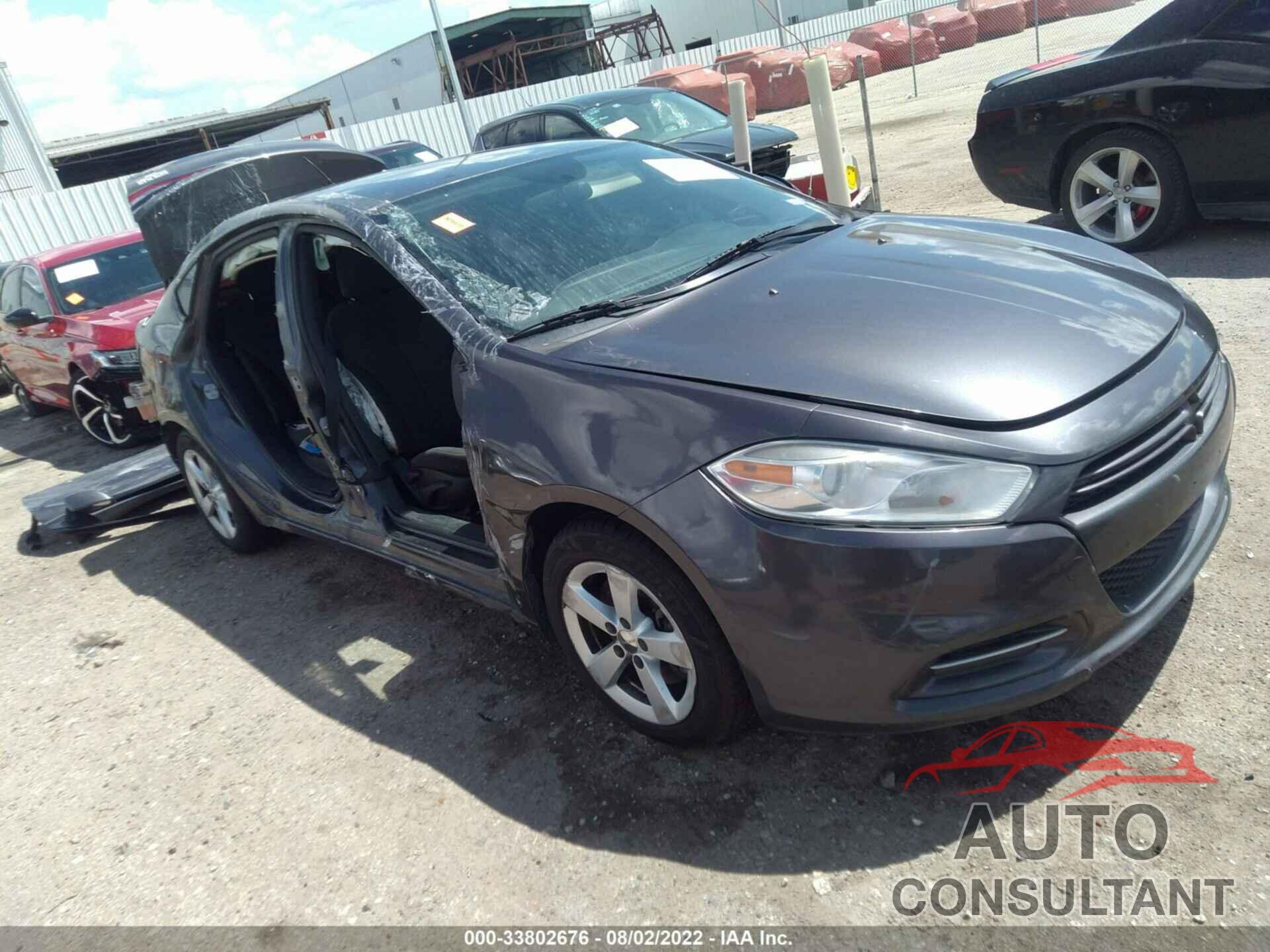 DODGE DART 2016 - 1C3CDFBB6GD529267