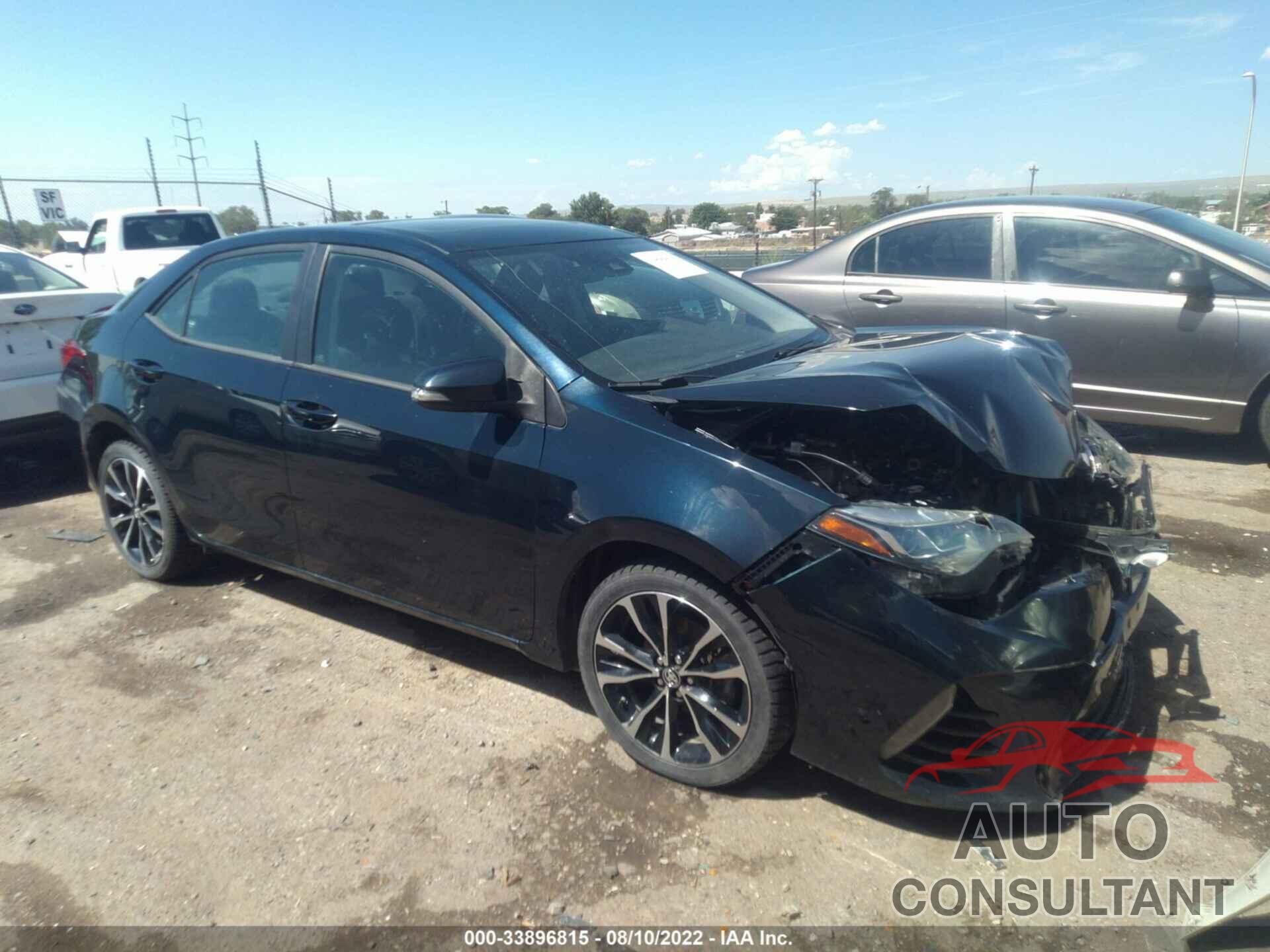 TOYOTA COROLLA 2018 - 2T1BURHE4JC020972