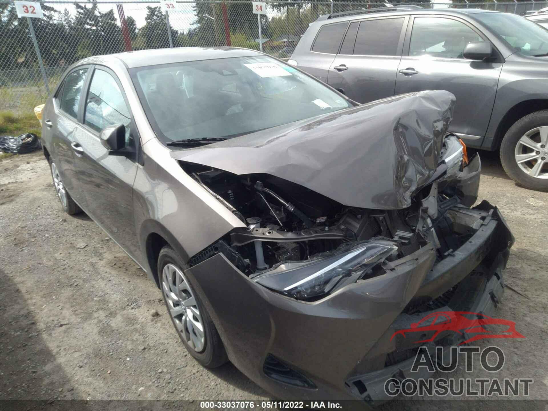 TOYOTA COROLLA 2018 - 2T1BURHE5JC083935