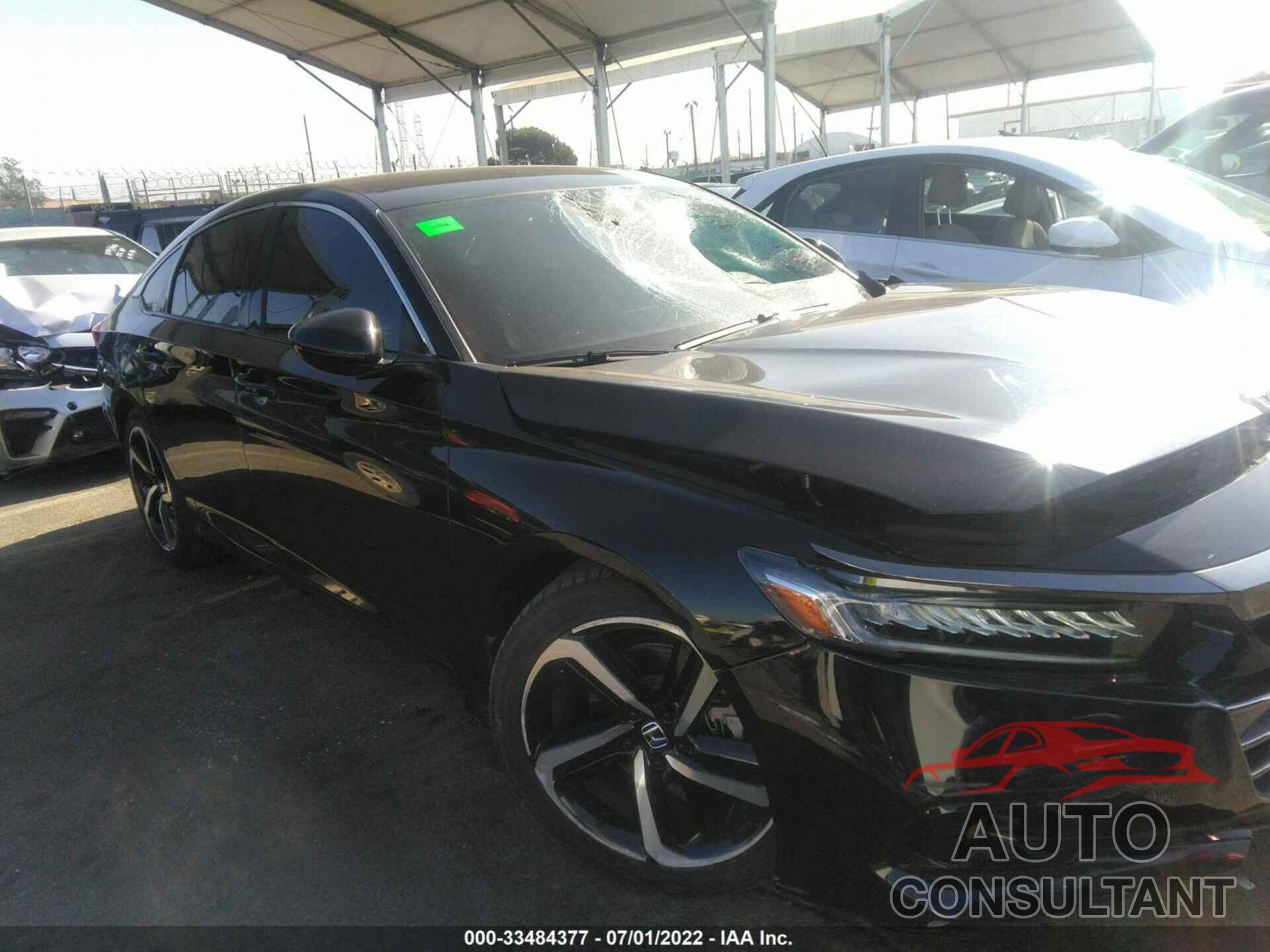 HONDA ACCORD SEDAN 2021 - 1HGCV1F3XMA044479