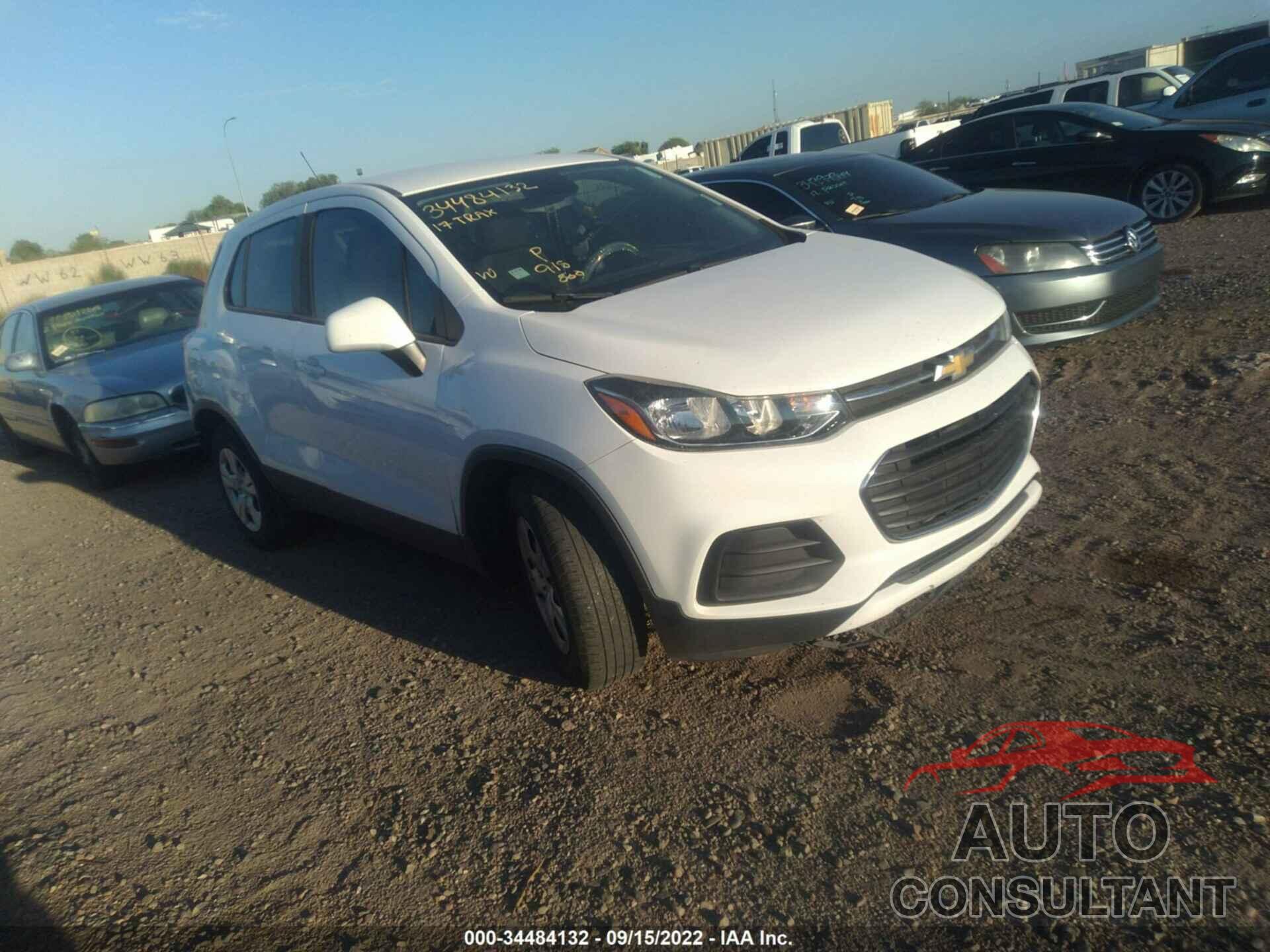 CHEVROLET TRAX 2017 - 3GNCJKSB3HL189575