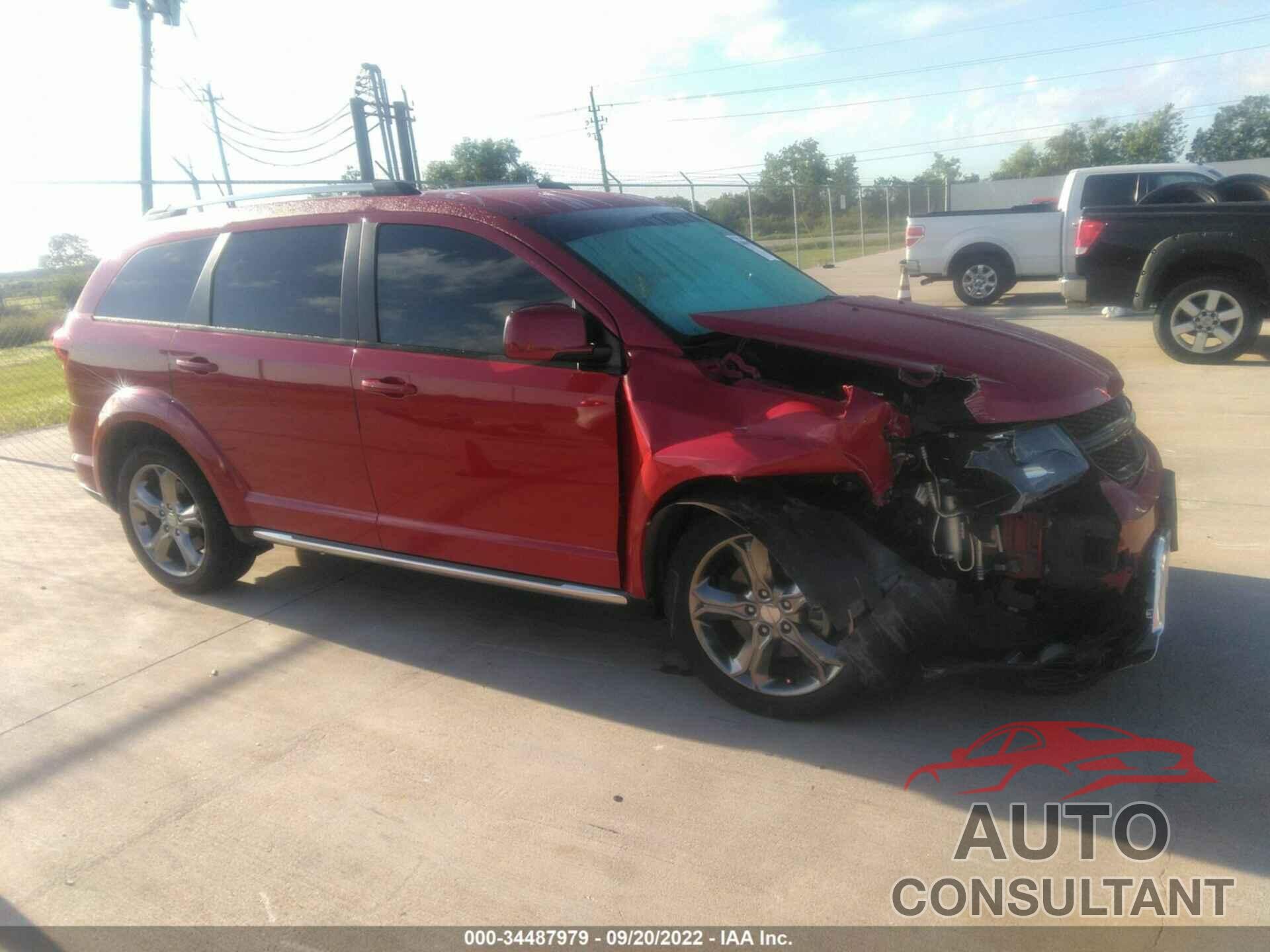 DODGE JOURNEY 2017 - 3C4PDCGG6HT553970