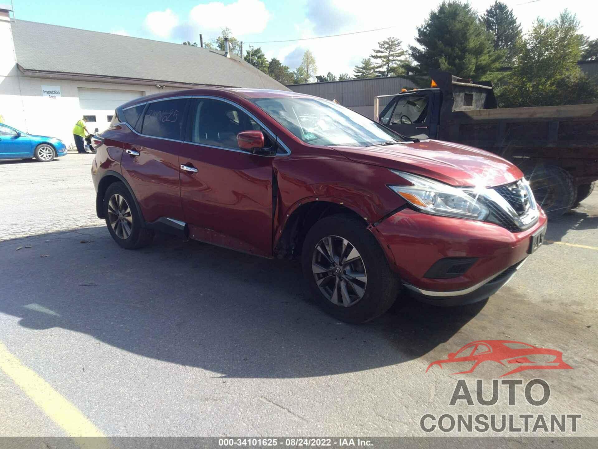 NISSAN MURANO 2016 - 5N1AZ2MH1GN146129