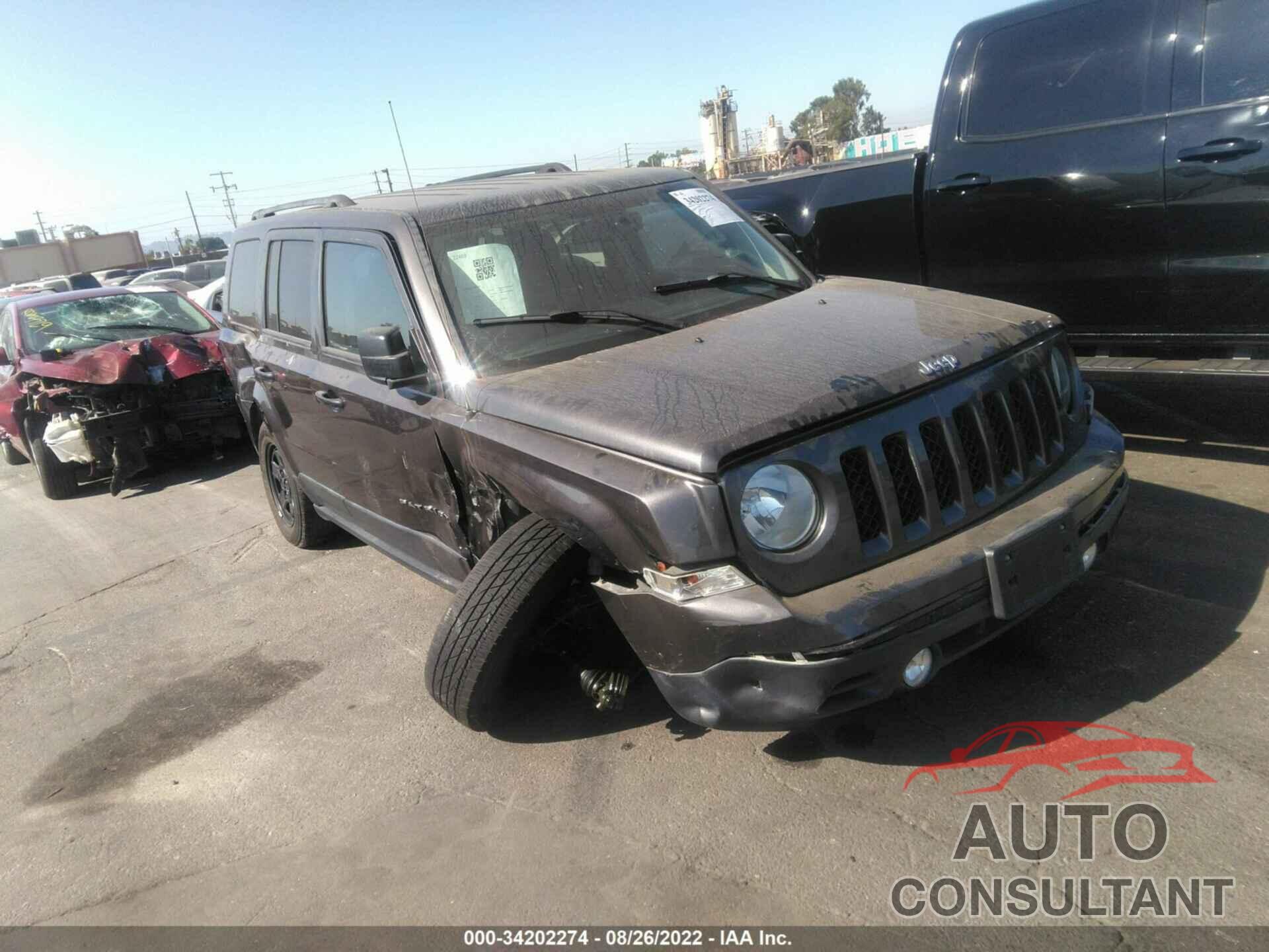 JEEP PATRIOT 2017 - 1C4NJPBB3HD120812