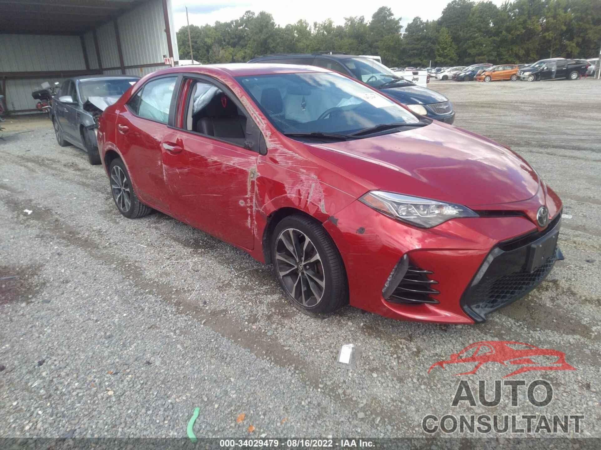 TOYOTA COROLLA 2017 - 2T1BURHE9HC775108