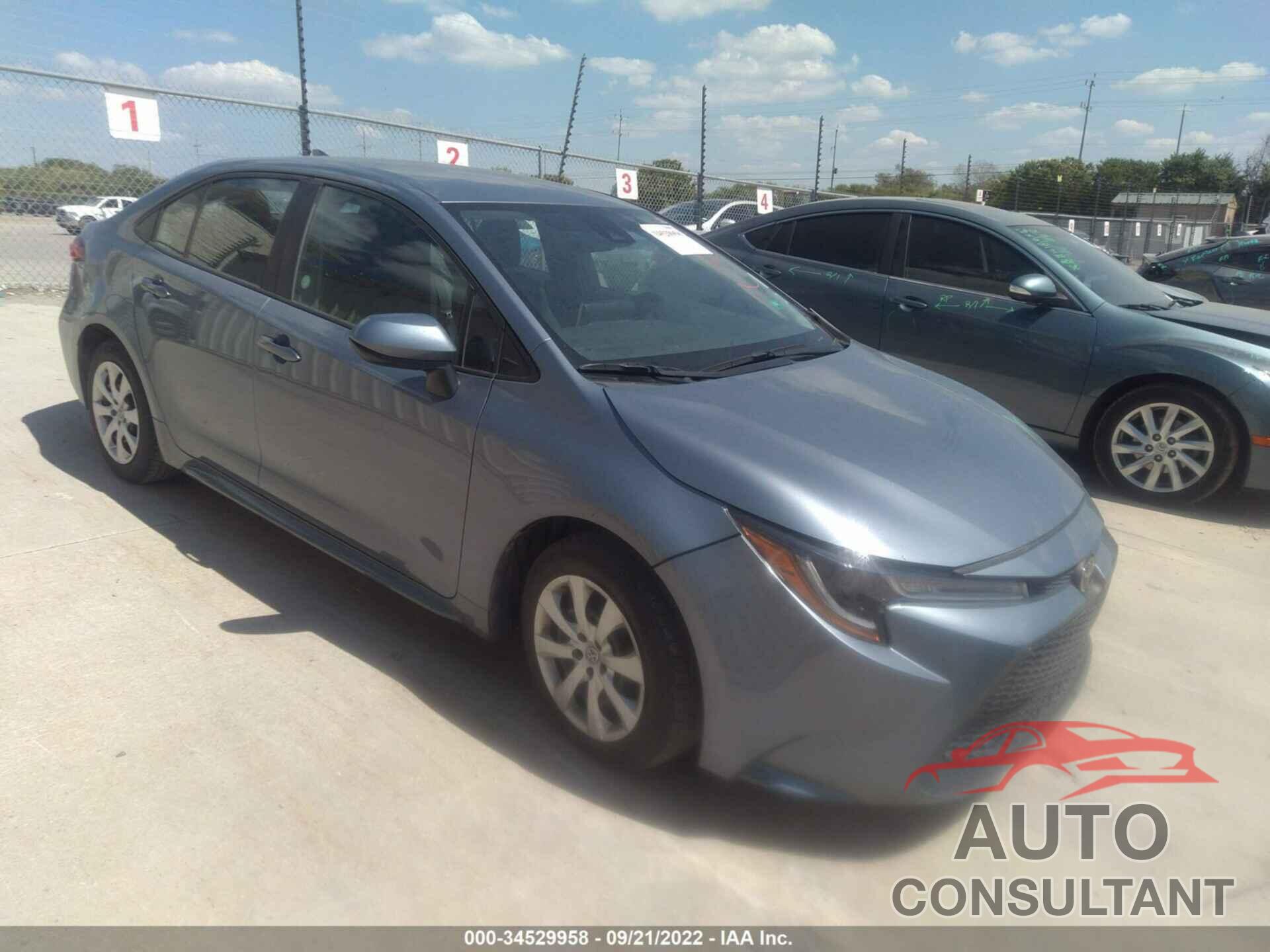 TOYOTA COROLLA 2020 - 5YFEPRAE0LP095489