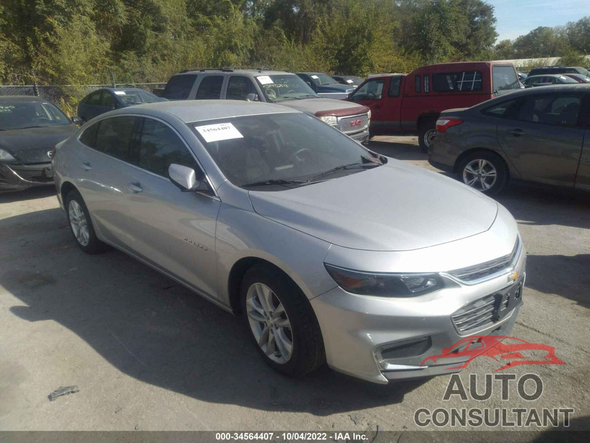 CHEVROLET MALIBU 2017 - 1G1ZE5ST1HF208063