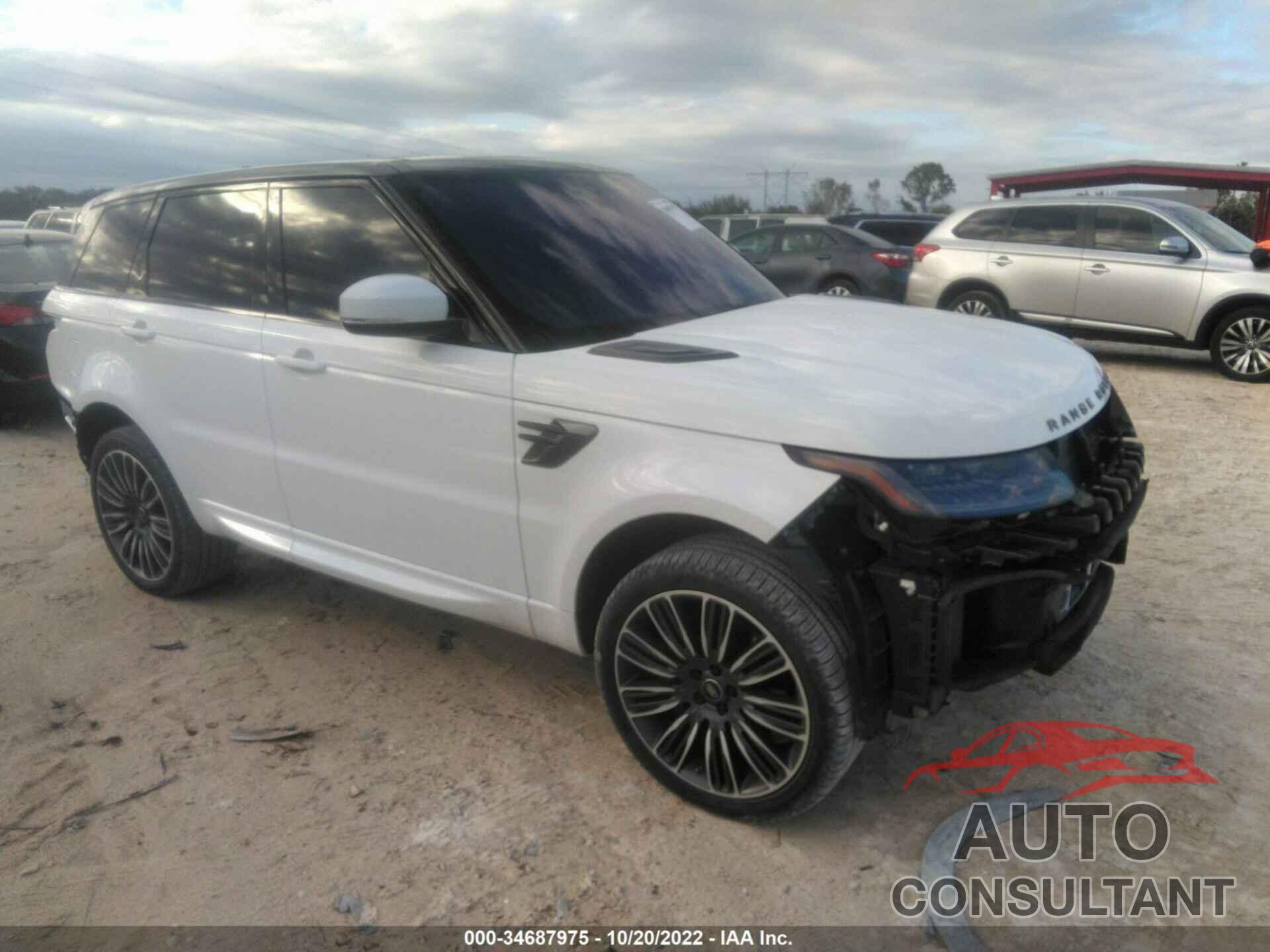 LAND ROVER RANGE ROVER SPORT 2019 - SALWR2RE7KA871588