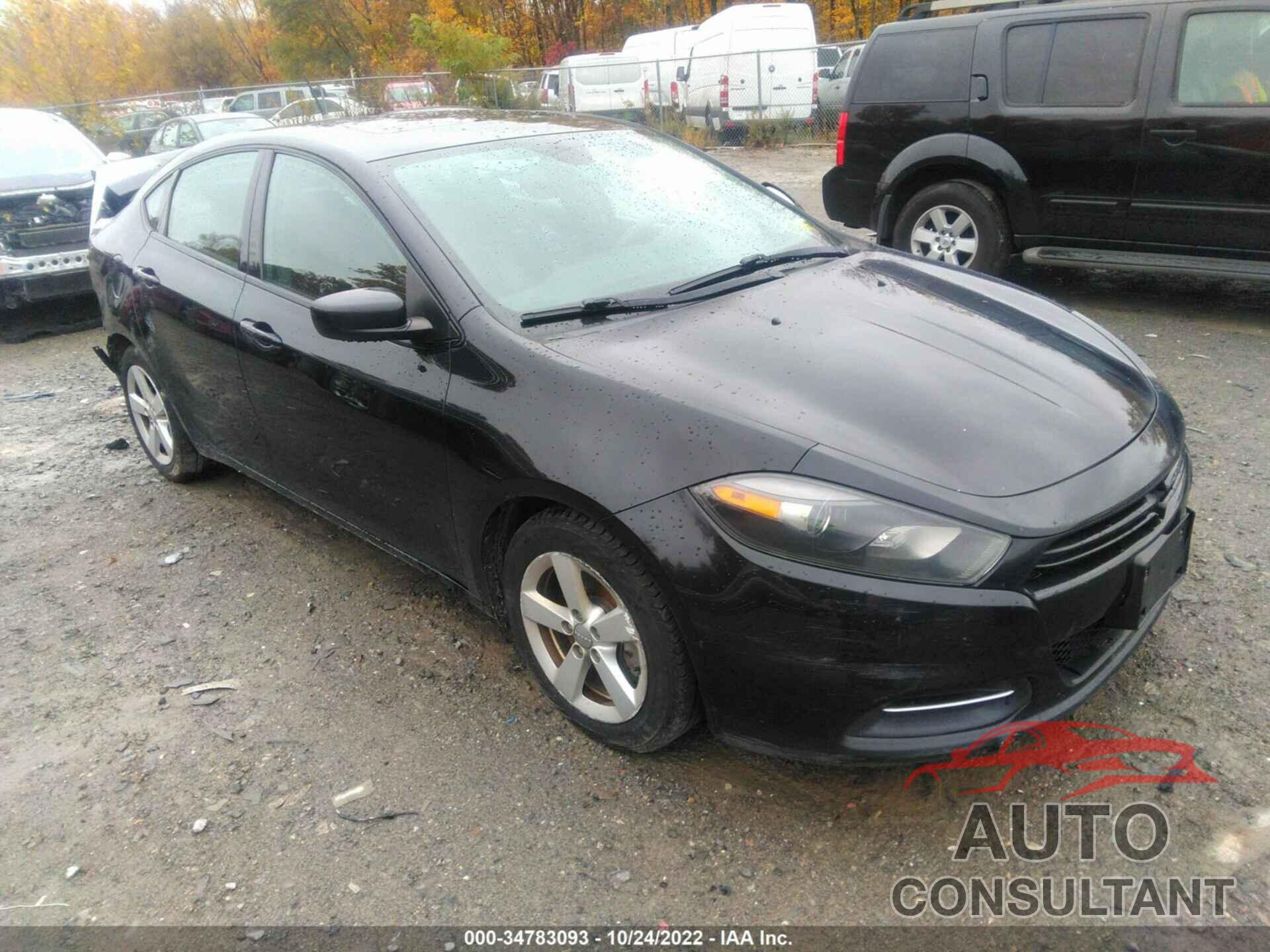 DODGE DART 2016 - 1C3CDFBB9GD519347