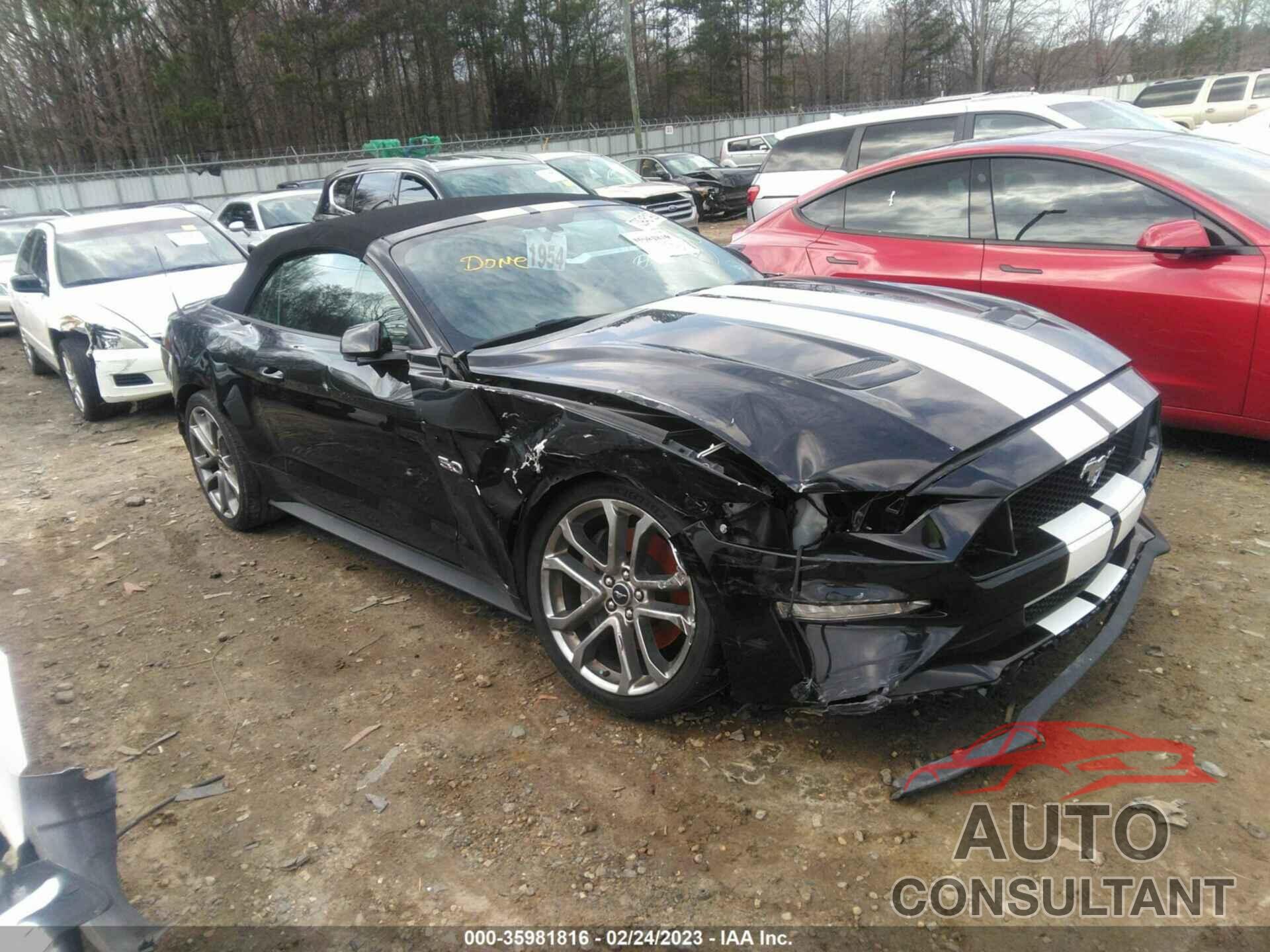 FORD MUSTANG 2018 - 1FATP8FF6J5110550