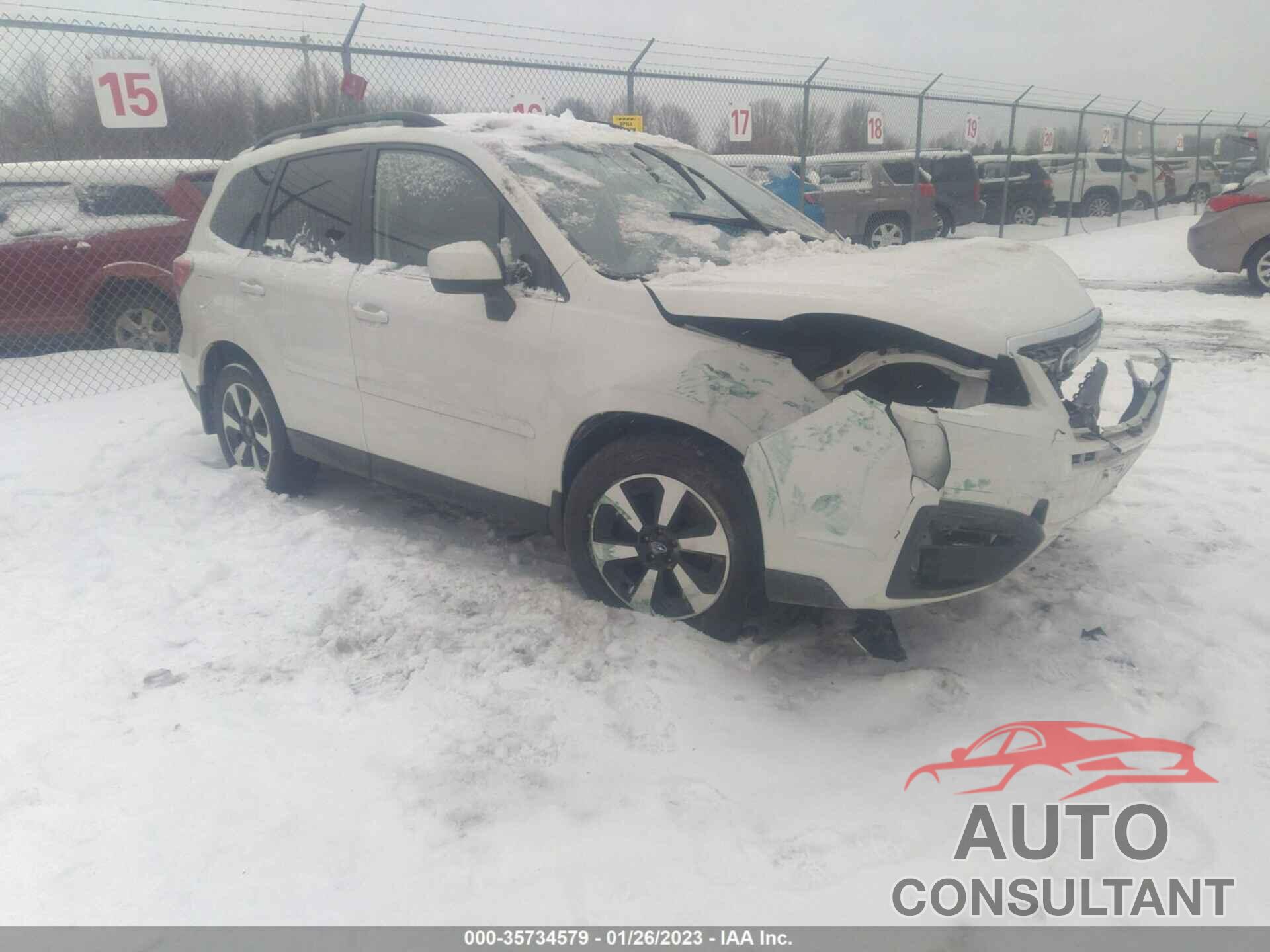 SUBARU FORESTER 2017 - JF2SJARC8HH488654
