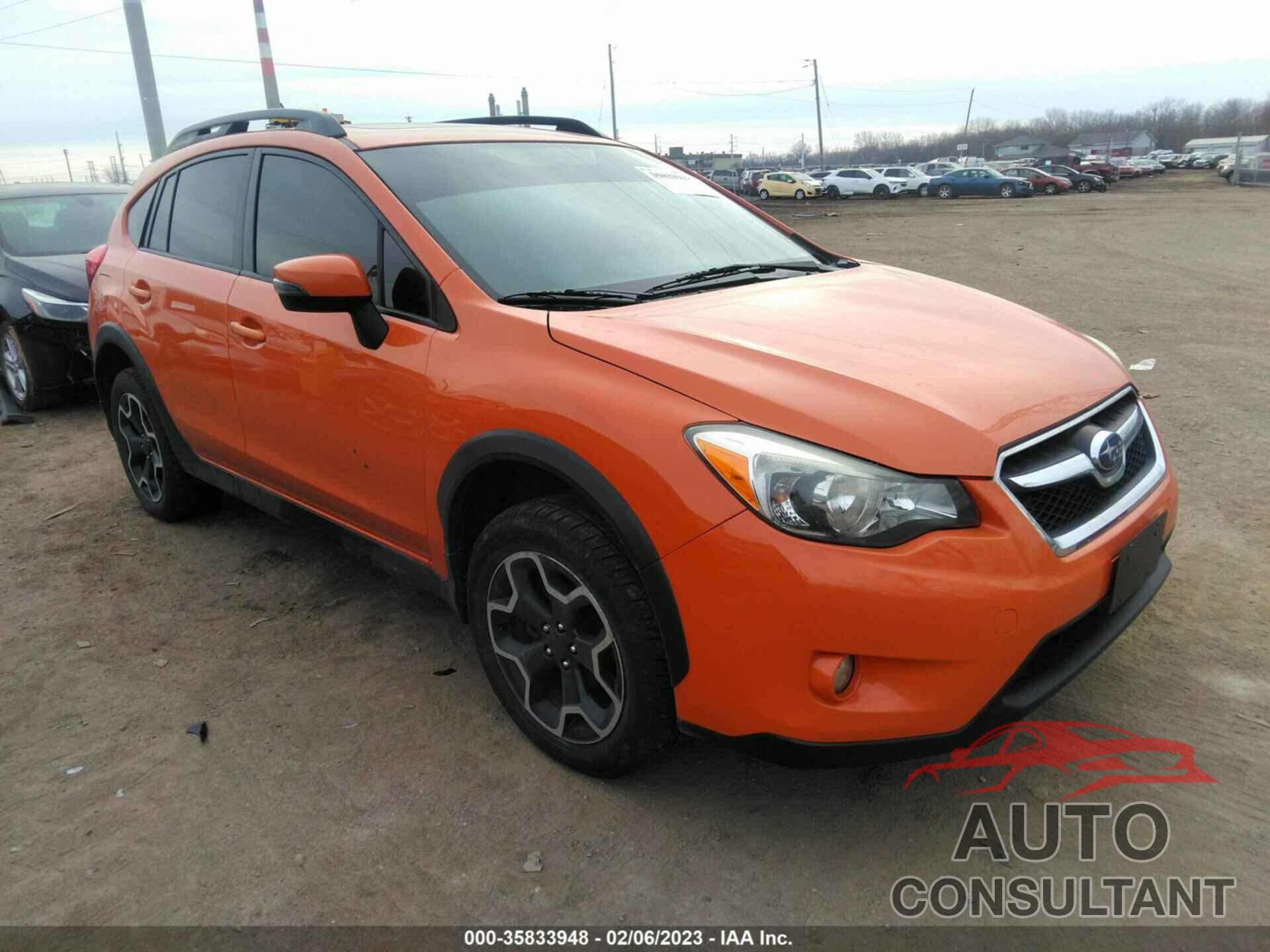 SUBARU XV CROSSTREK 2015 - JF2GPAPC6F8214308