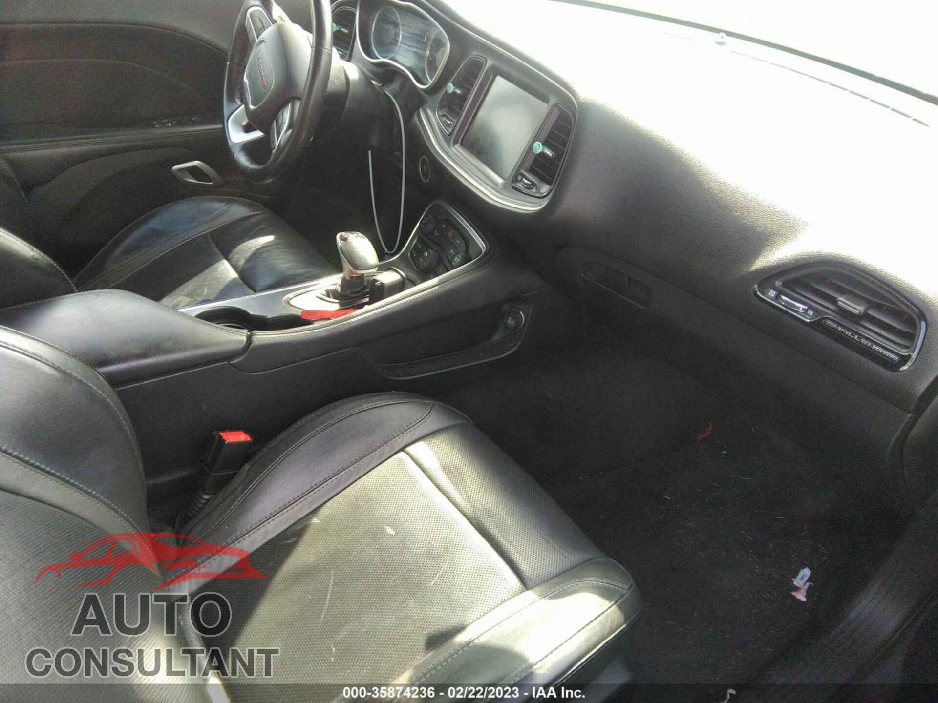 DODGE CHALLENGER 2016 - 2C3CDZAGXGH250423