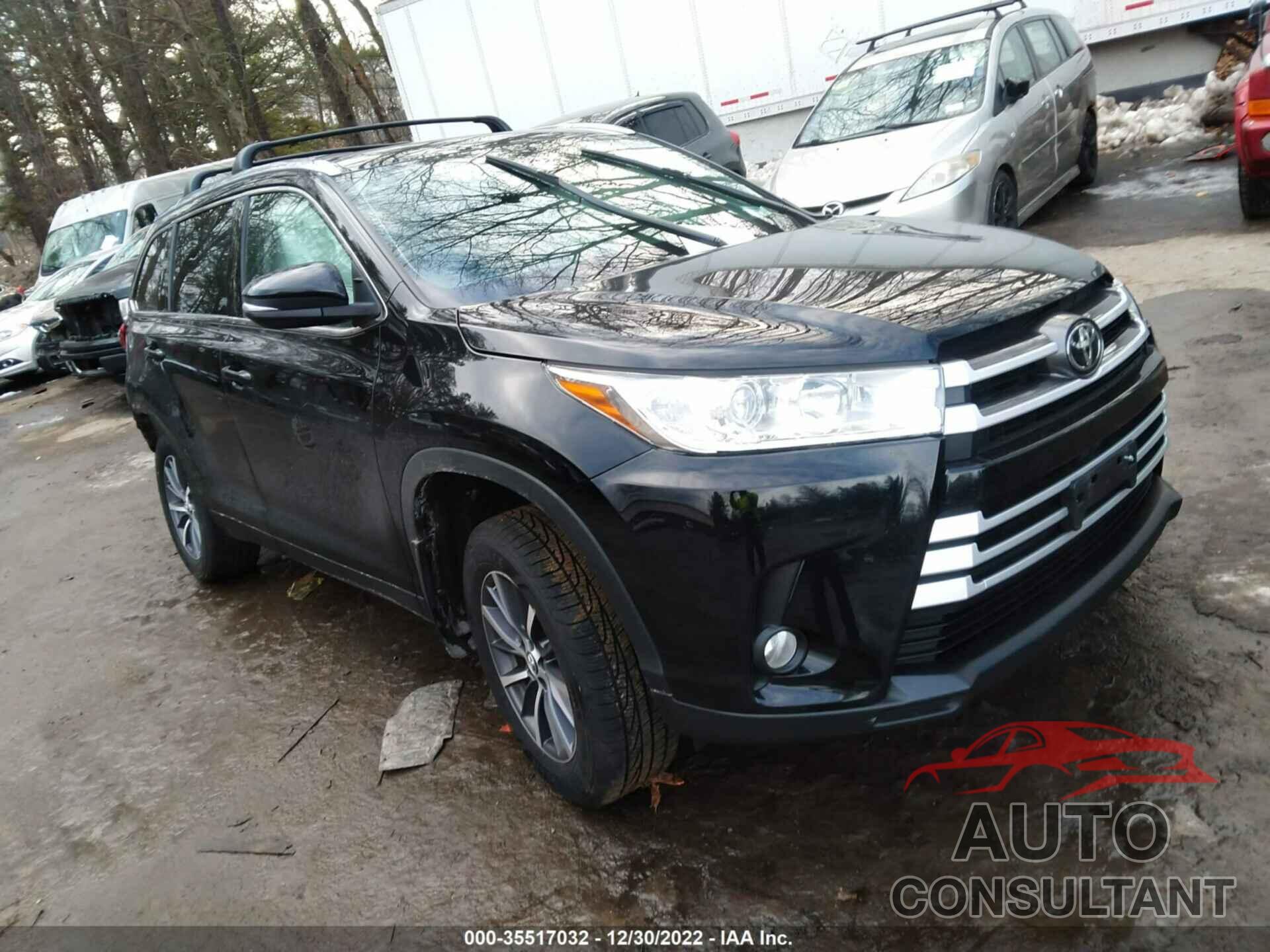 TOYOTA HIGHLANDER 2019 - 5TDJZRFH6KS606558