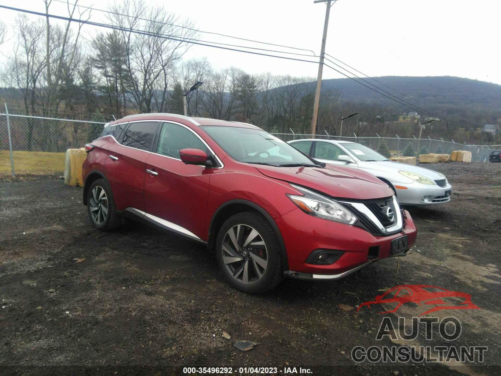 NISSAN MURANO 2017 - 5N1AZ2MH1HN123953