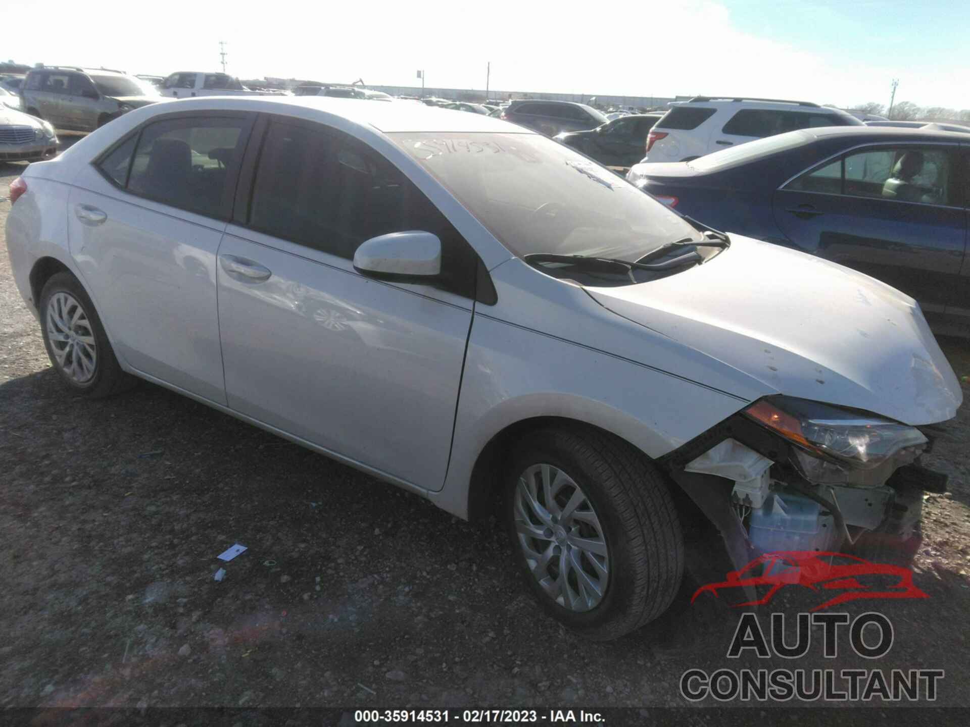 TOYOTA COROLLA 2019 - 5YFBURHE5KP924217