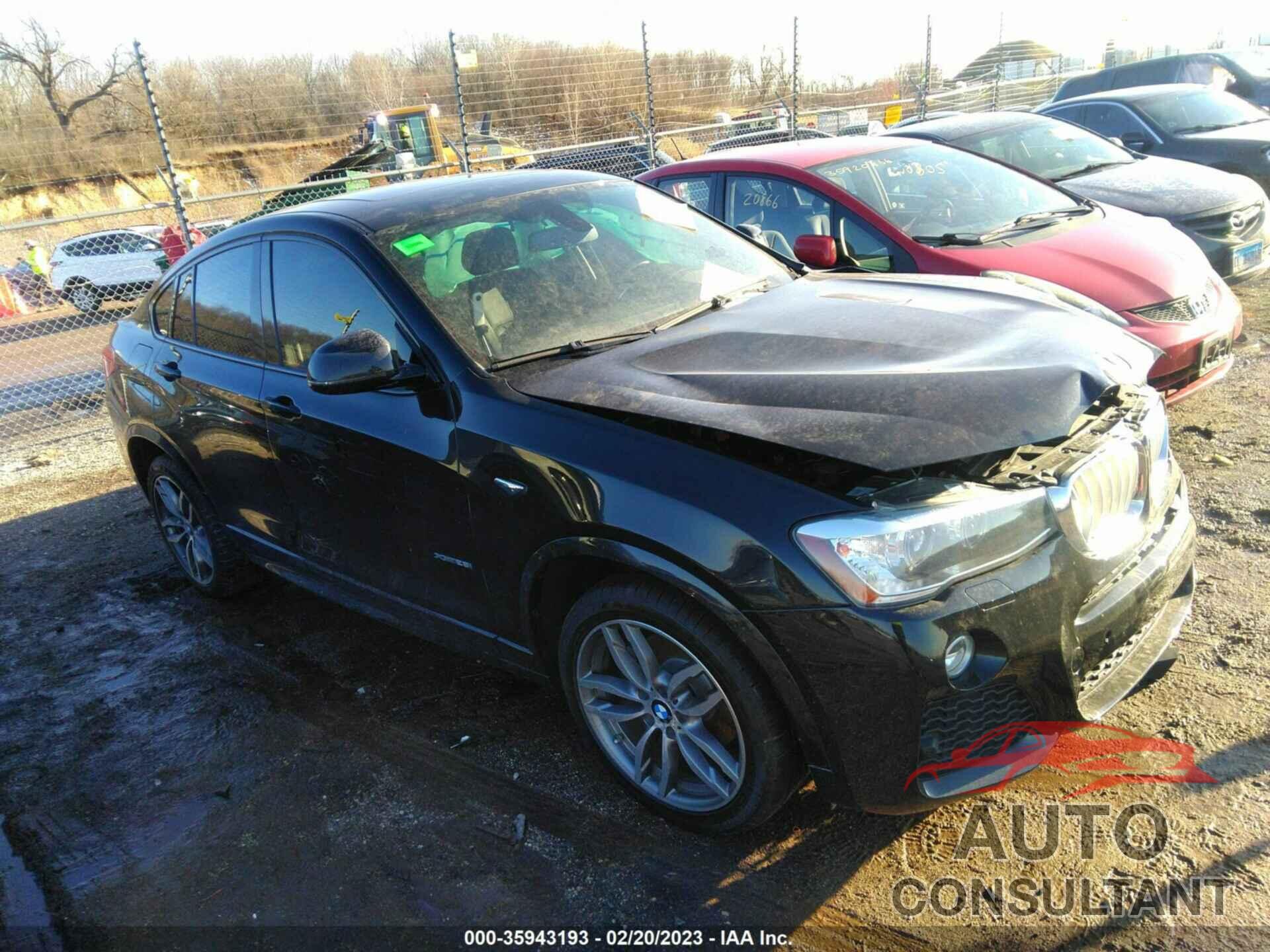 BMW X4 2016 - 5UXXW3C55G0R20348