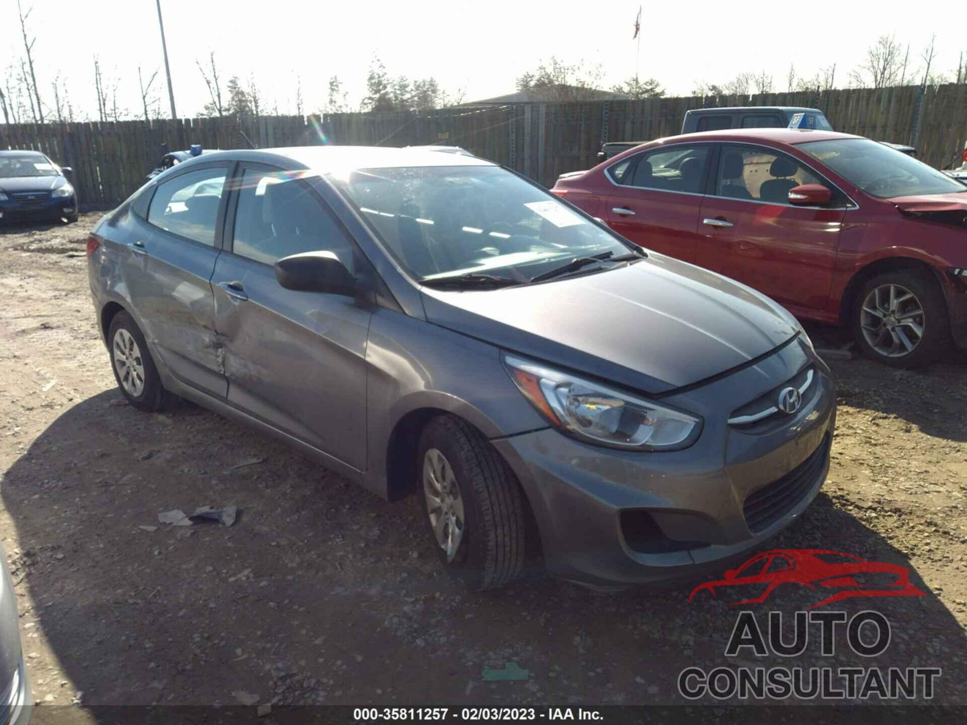 HYUNDAI ACCENT 2017 - KMHCT4AE0HU310302