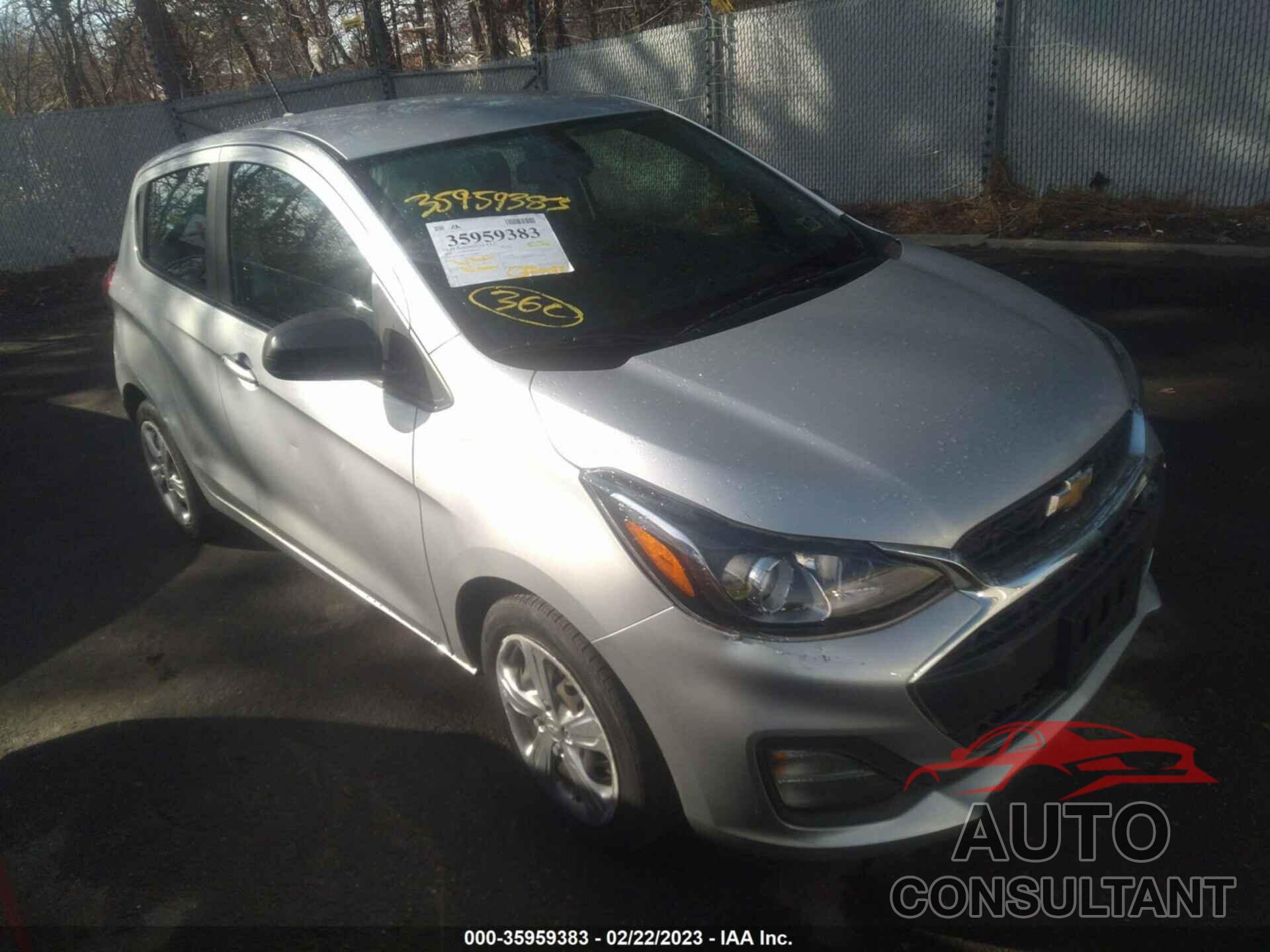 CHEVROLET SPARK 2020 - KL8CB6SA4LC410876