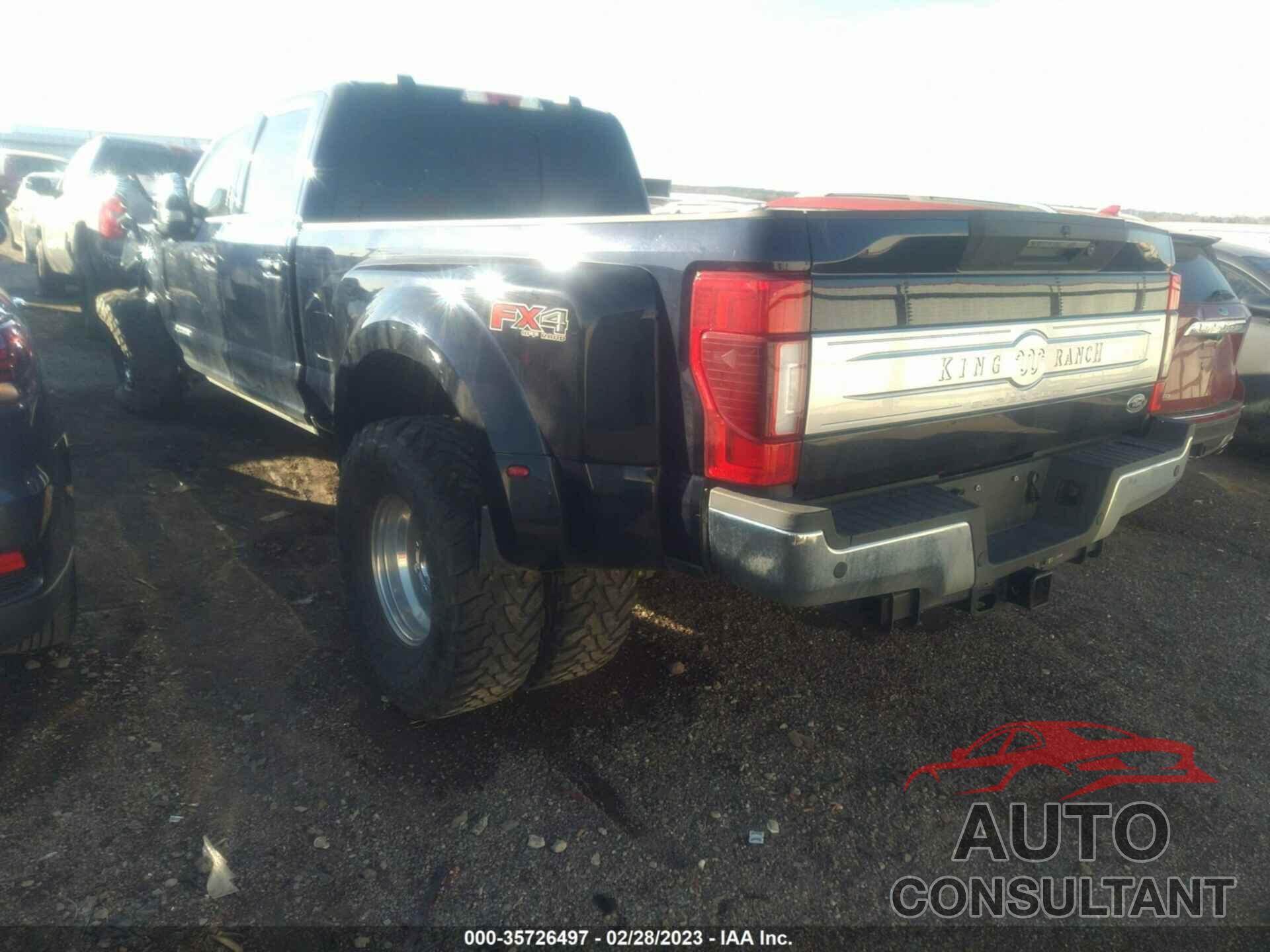 FORD SUPER DUTY F-350 DRW 2022 - 1FT8W3DT3NEF10831