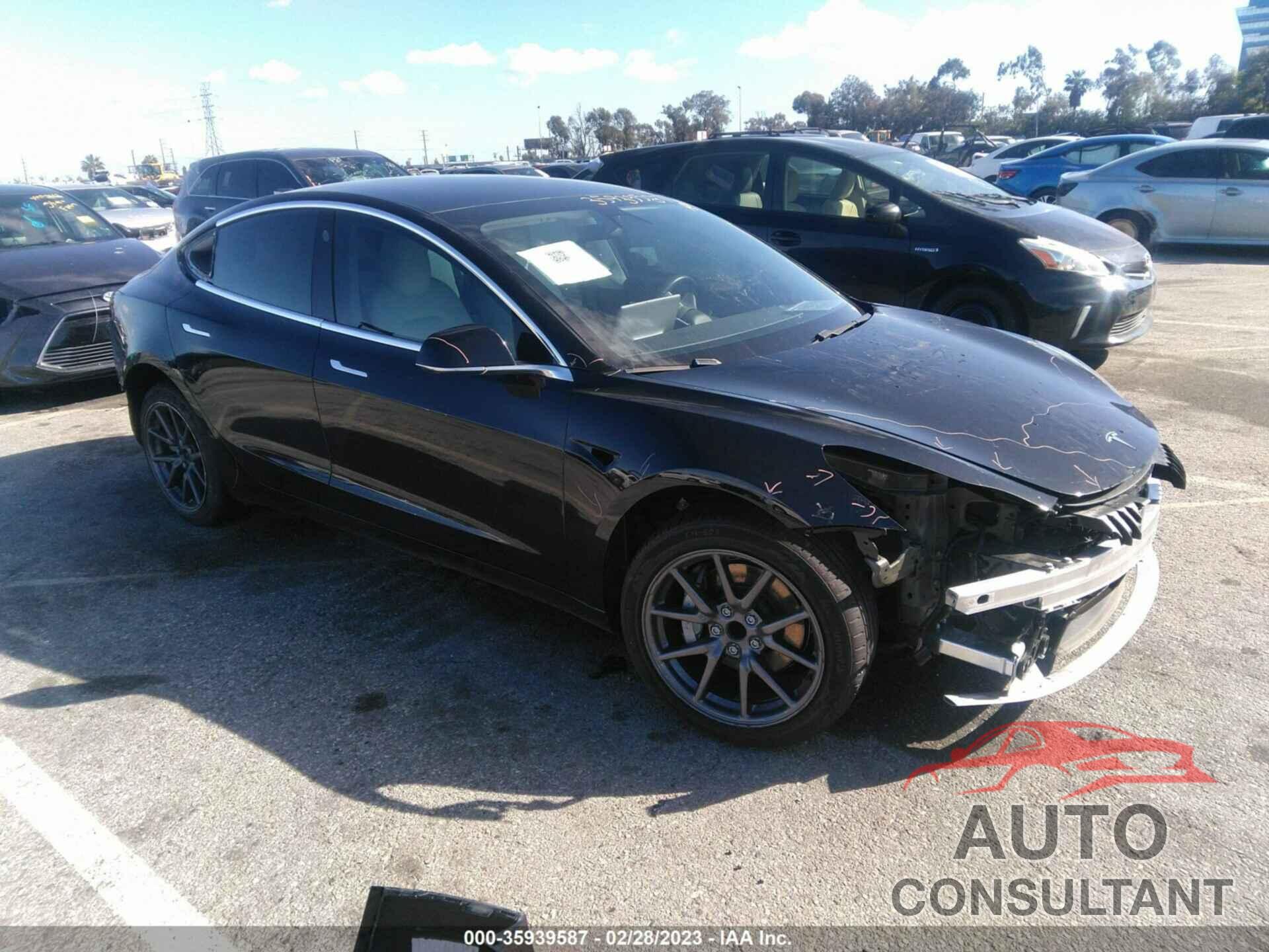 TESLA MODEL 3 2019 - 5YJ3E1EA6KF301706
