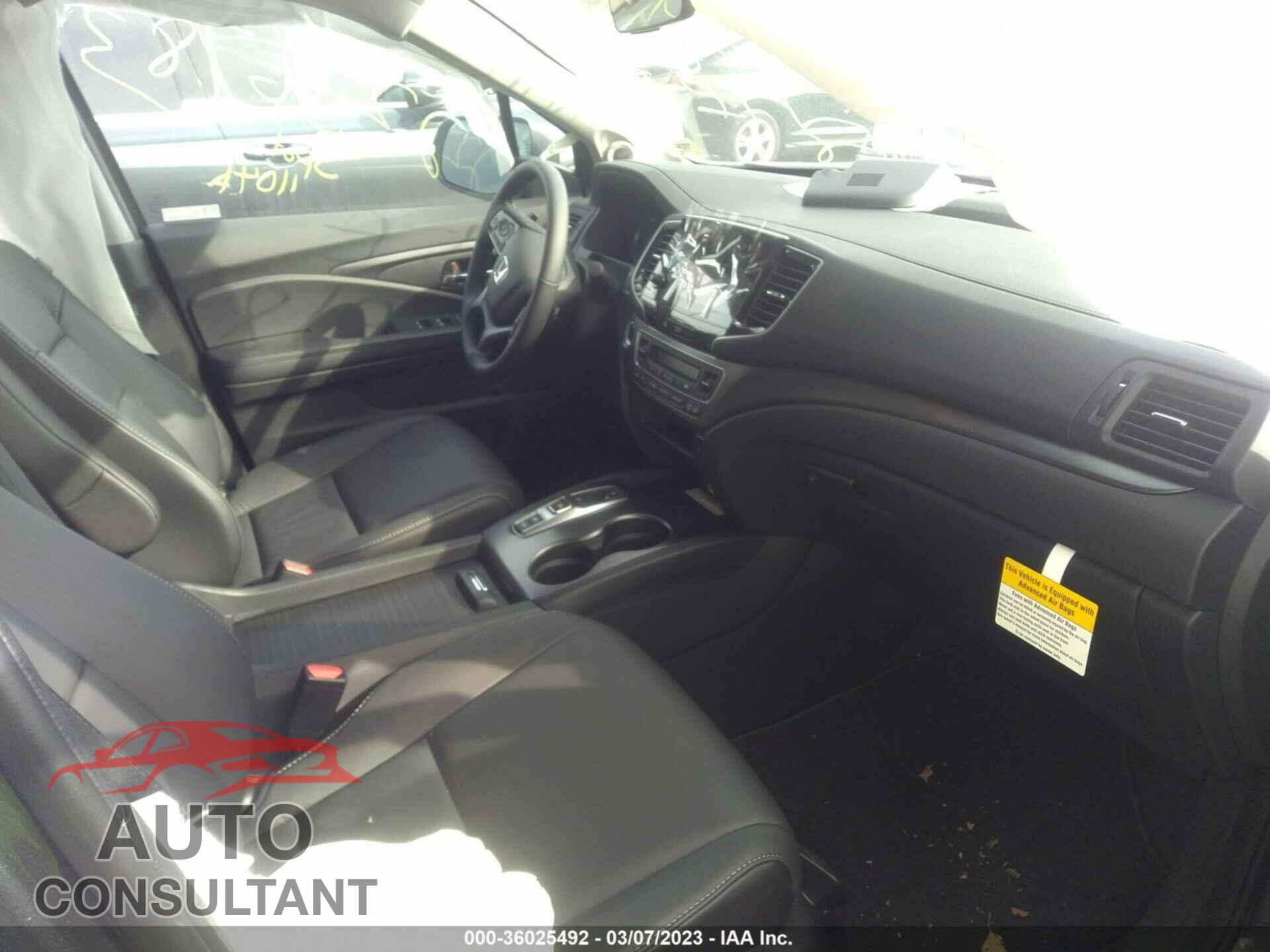 HONDA PILOT 2022 - 5FNYF6H24NB092653