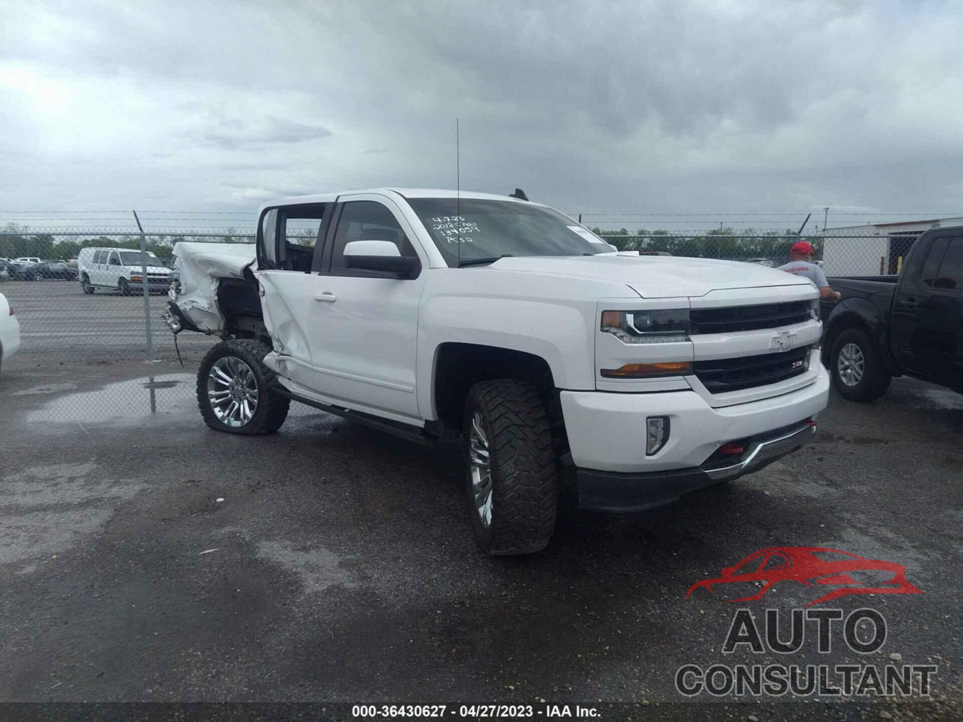 CHEVROLET SILVERADO 1500 2018 - 3GCUKRECXJG134059
