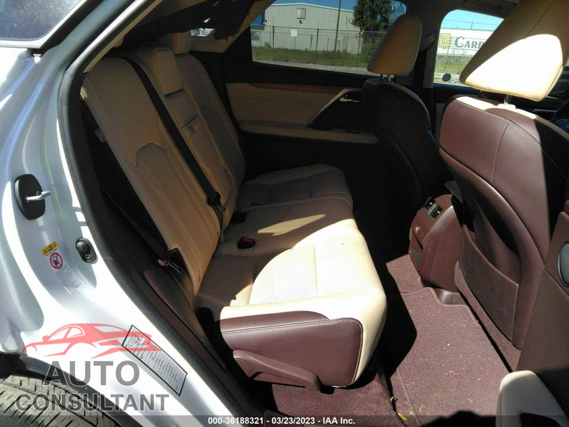 LEXUS RX 2019 - 2T2BZMCA3KC204726