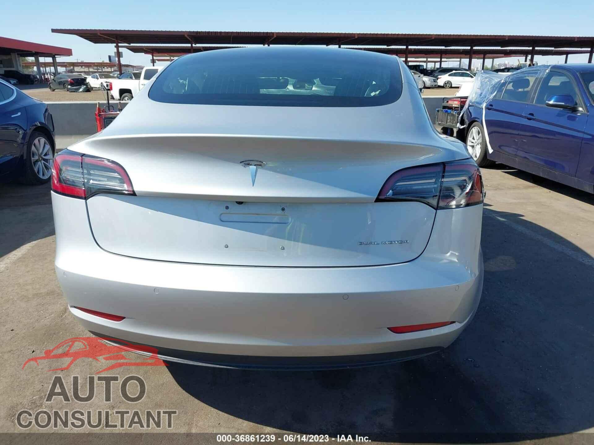 TESLA MODEL 3 2018 - 5YJ3E1EB6JF074007