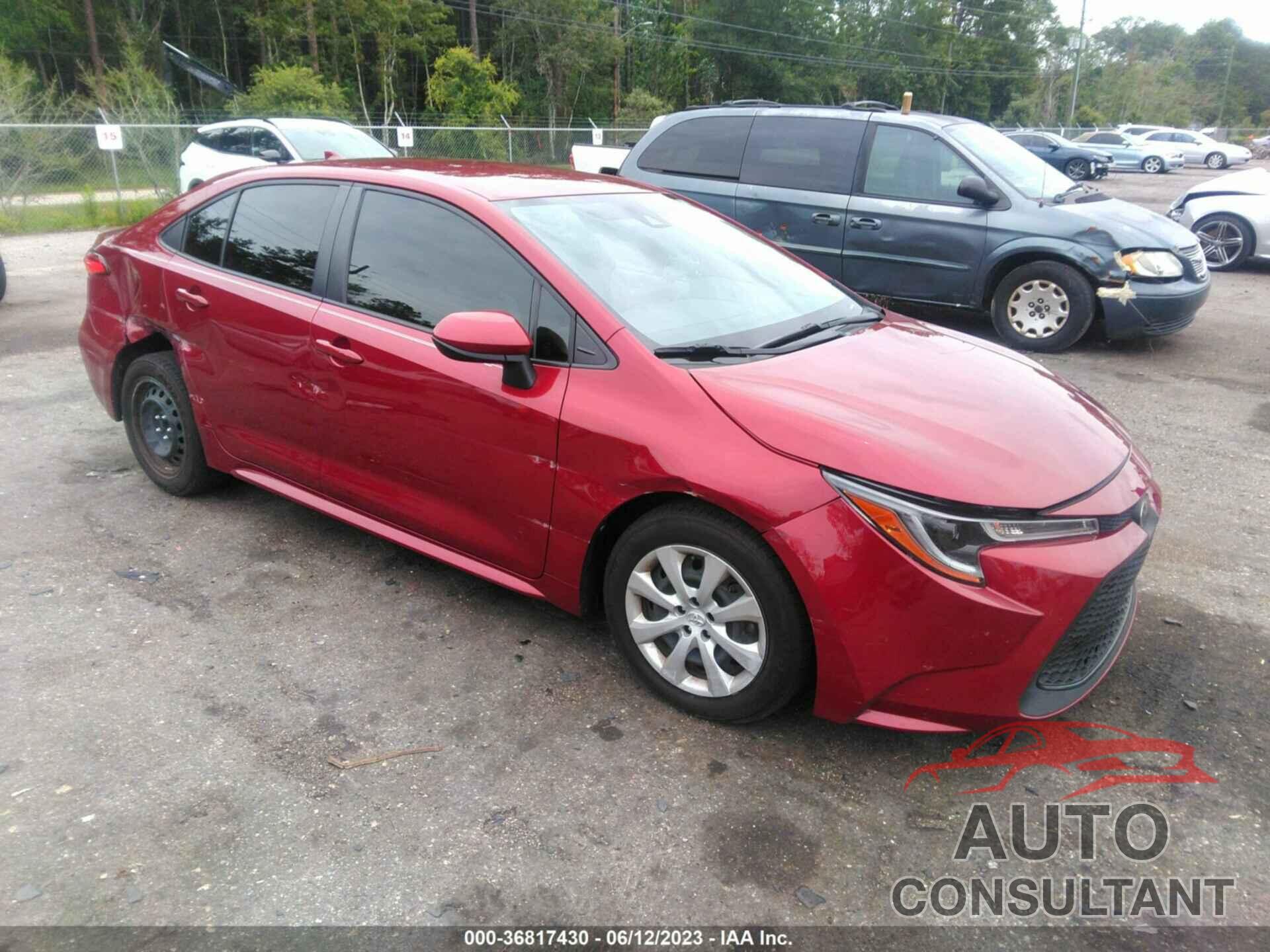 TOYOTA COROLLA 2022 - JTDEPMAEXNJ192354