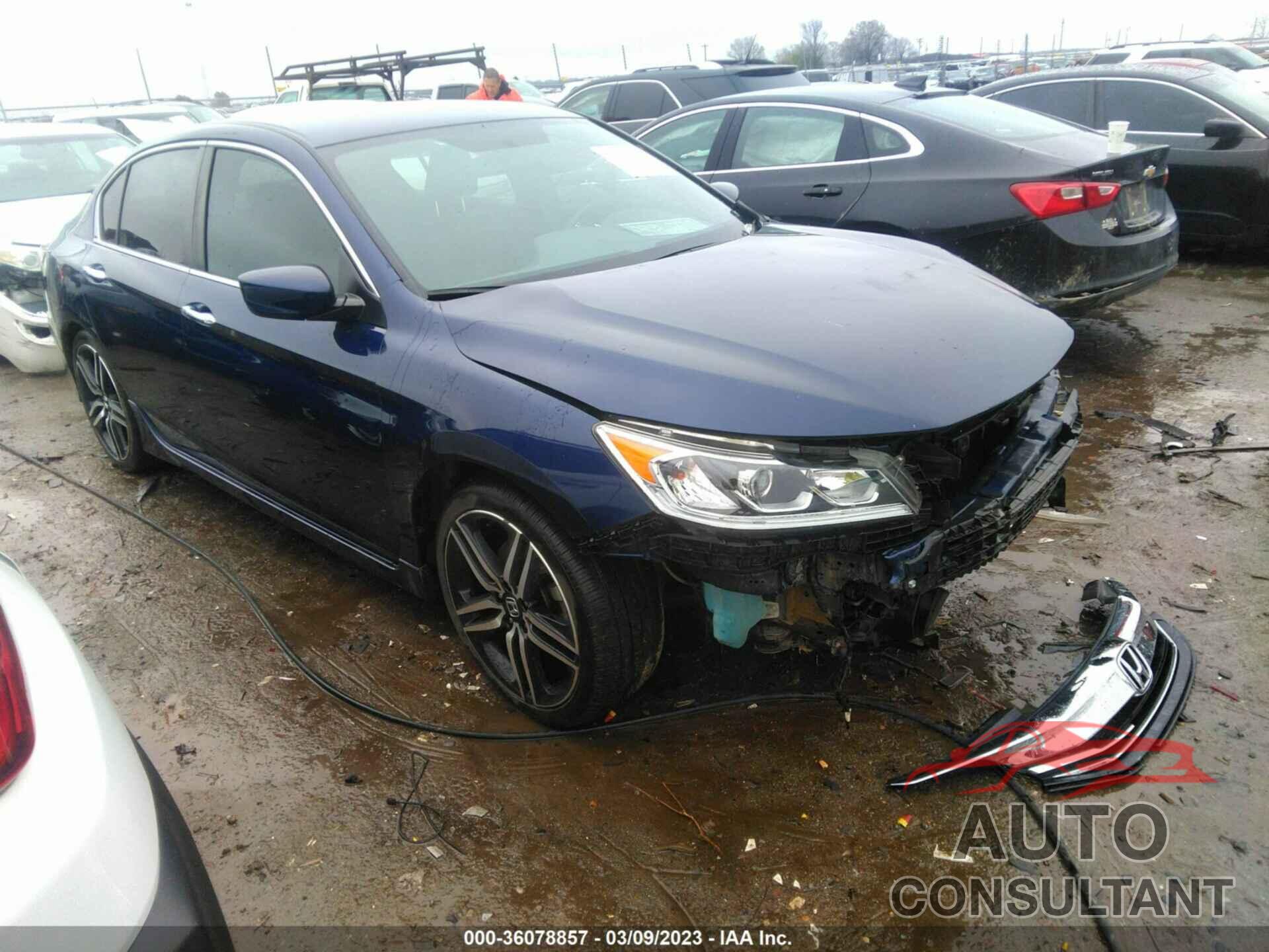 HONDA ACCORD SEDAN 2017 - 1HGCR2F18HA254013