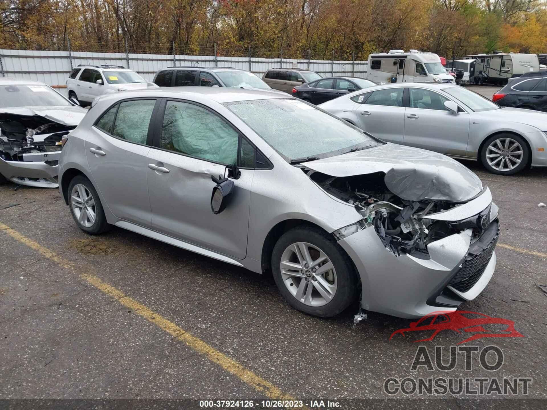 TOYOTA COROLLA 2021 - JTNB4MBE6M3119765
