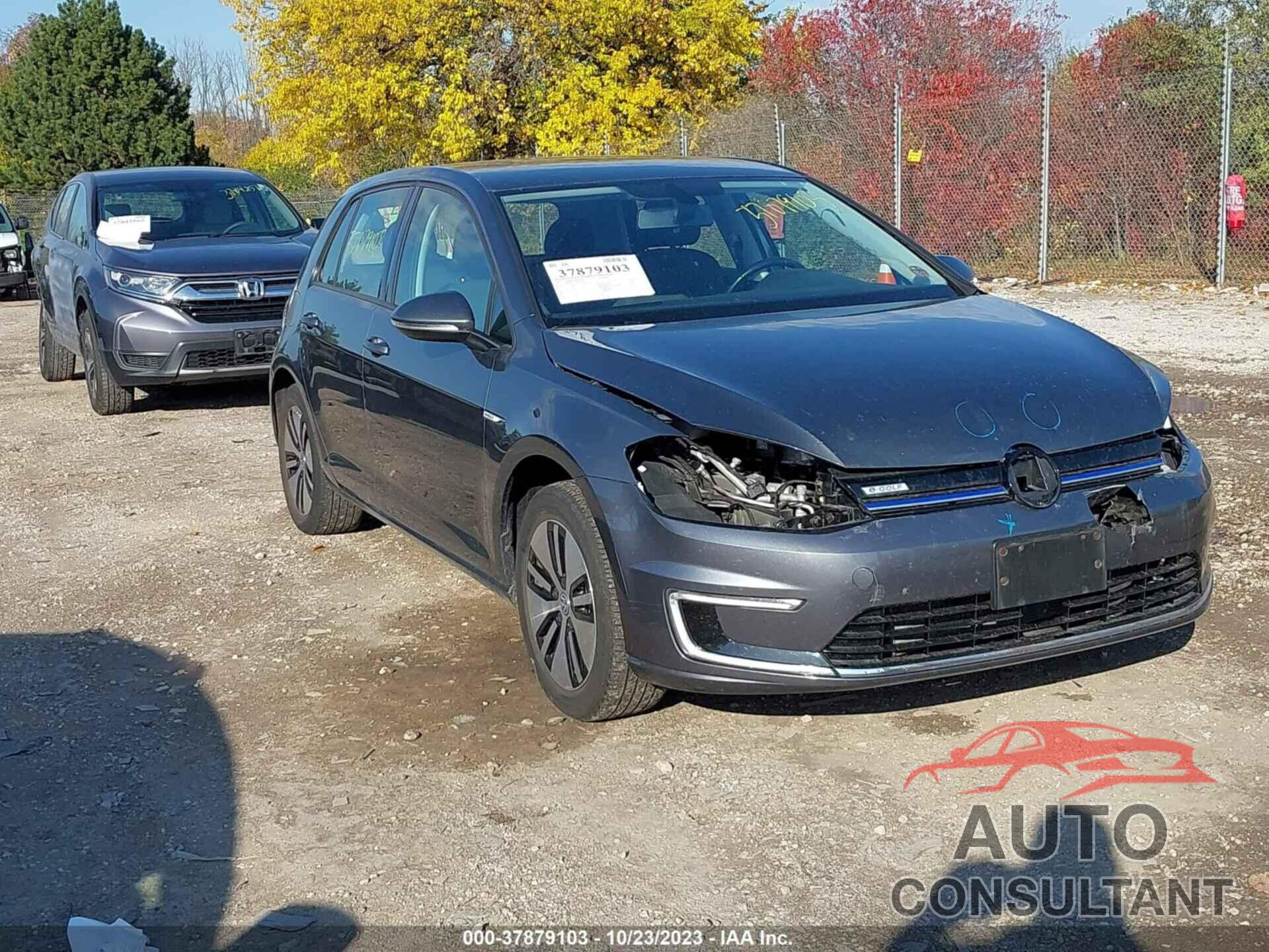 VOLKSWAGEN E-GOLF 2019 - WVWKR7AU7KW902279