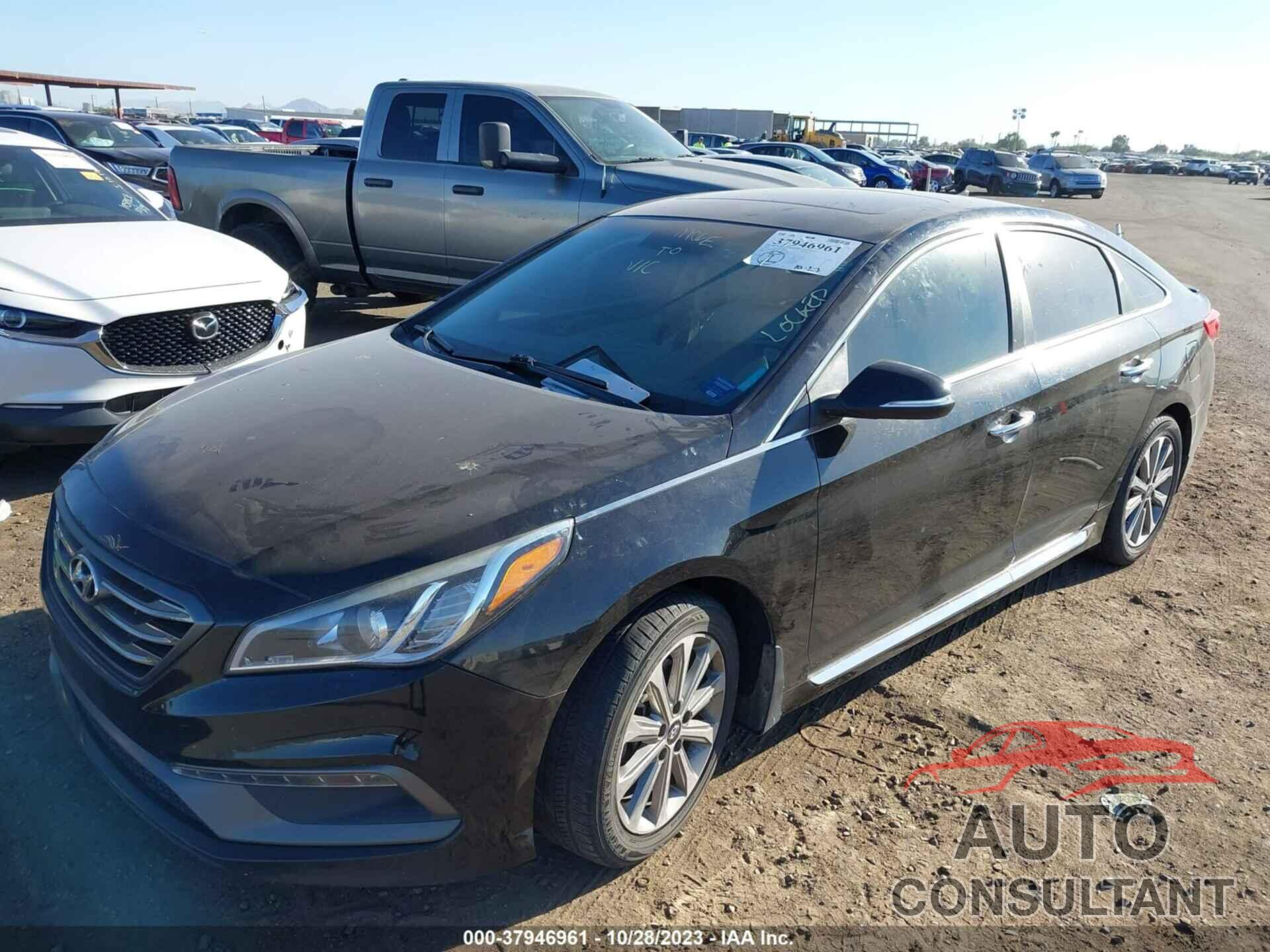 HYUNDAI SONATA 2017 - 5NPE34AF7HH524607