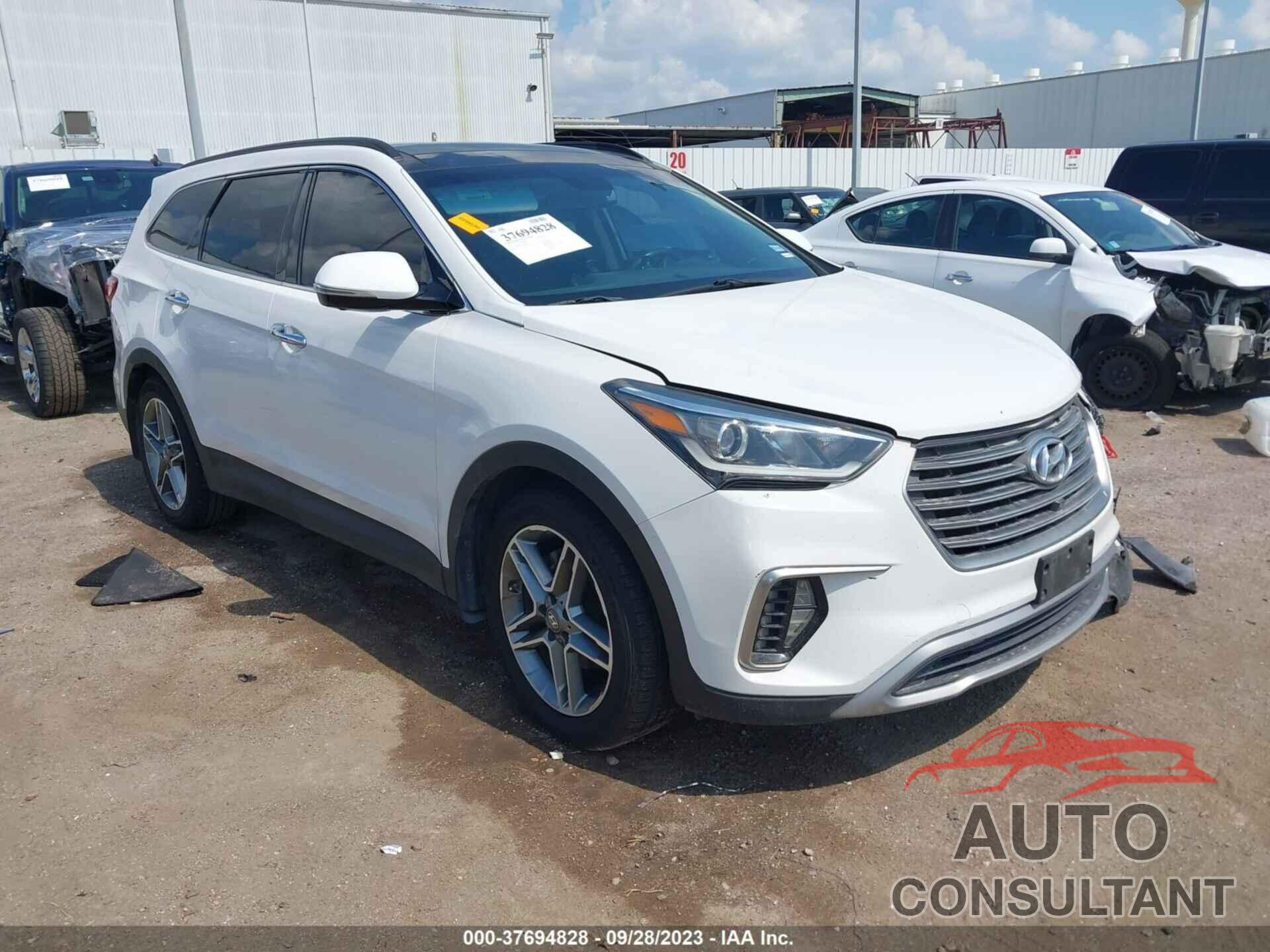 HYUNDAI SANTA FE 2018 - KM8SR4HF4JU287363