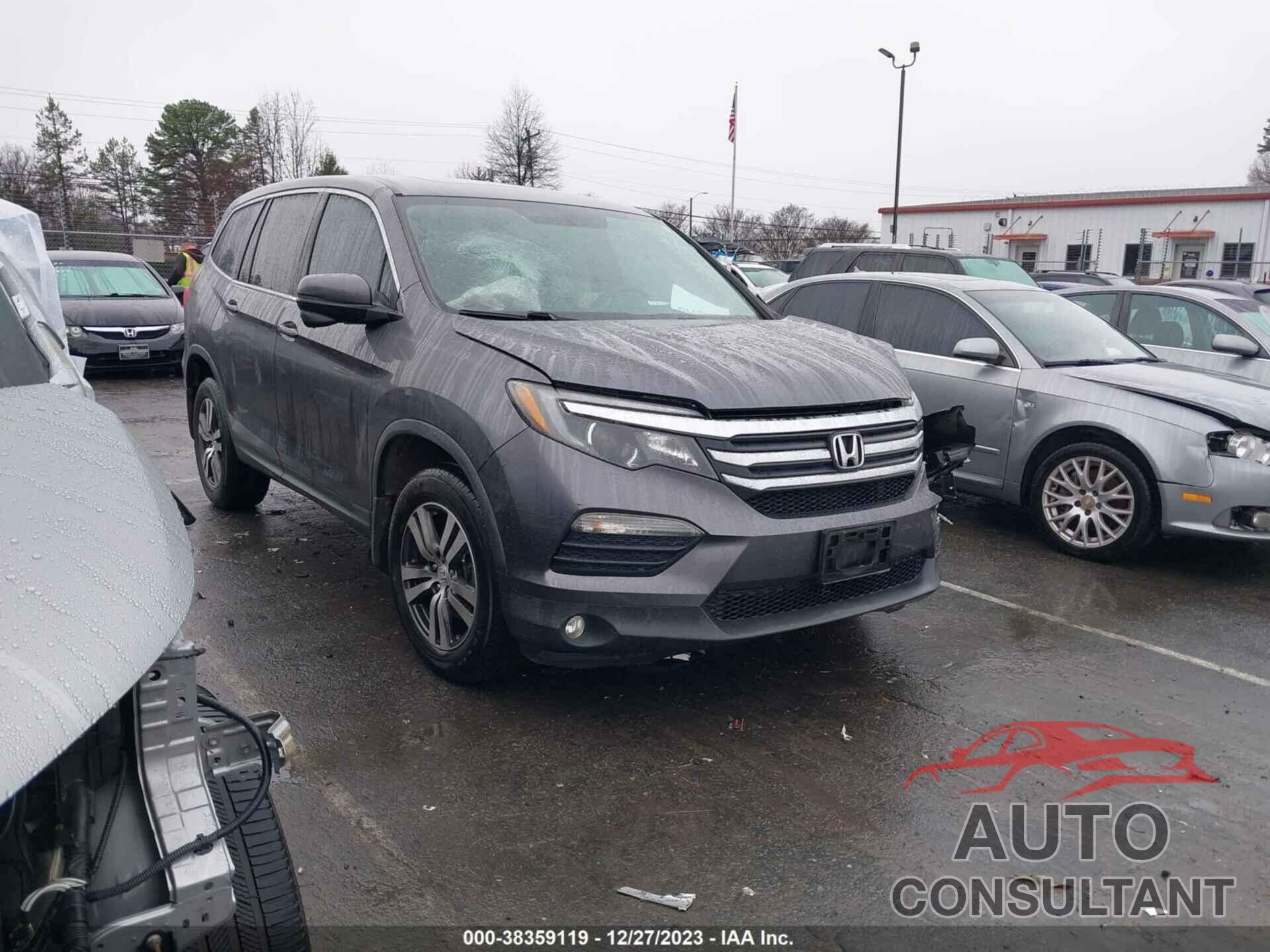 HONDA PILOT 2016 - 5FNYF5H51GB008912