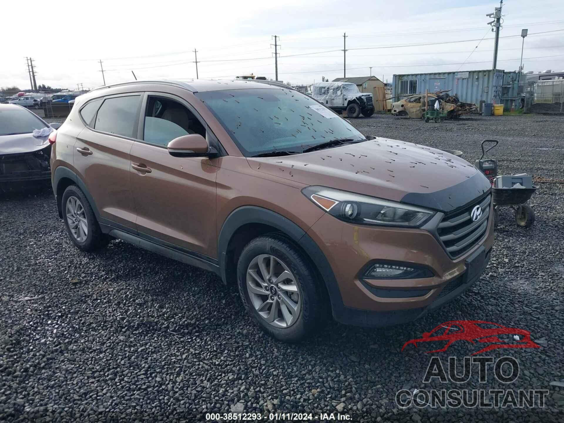 HYUNDAI TUCSON 2016 - KM8J3CA28GU095550