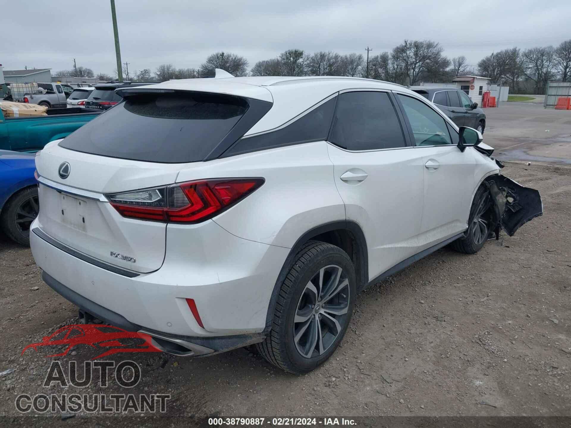 LEXUS RX 2017 - 2T2ZZMCA3HC073885