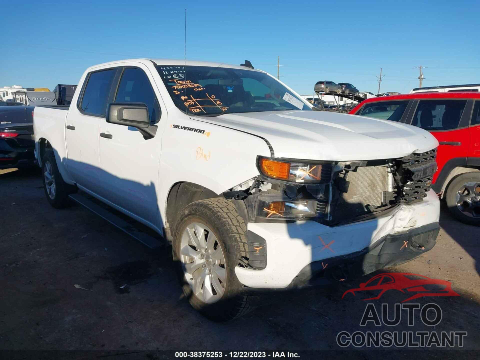 CHEVROLET SILVERADO 1500 2020 - 3GCPWBEH6LG171925