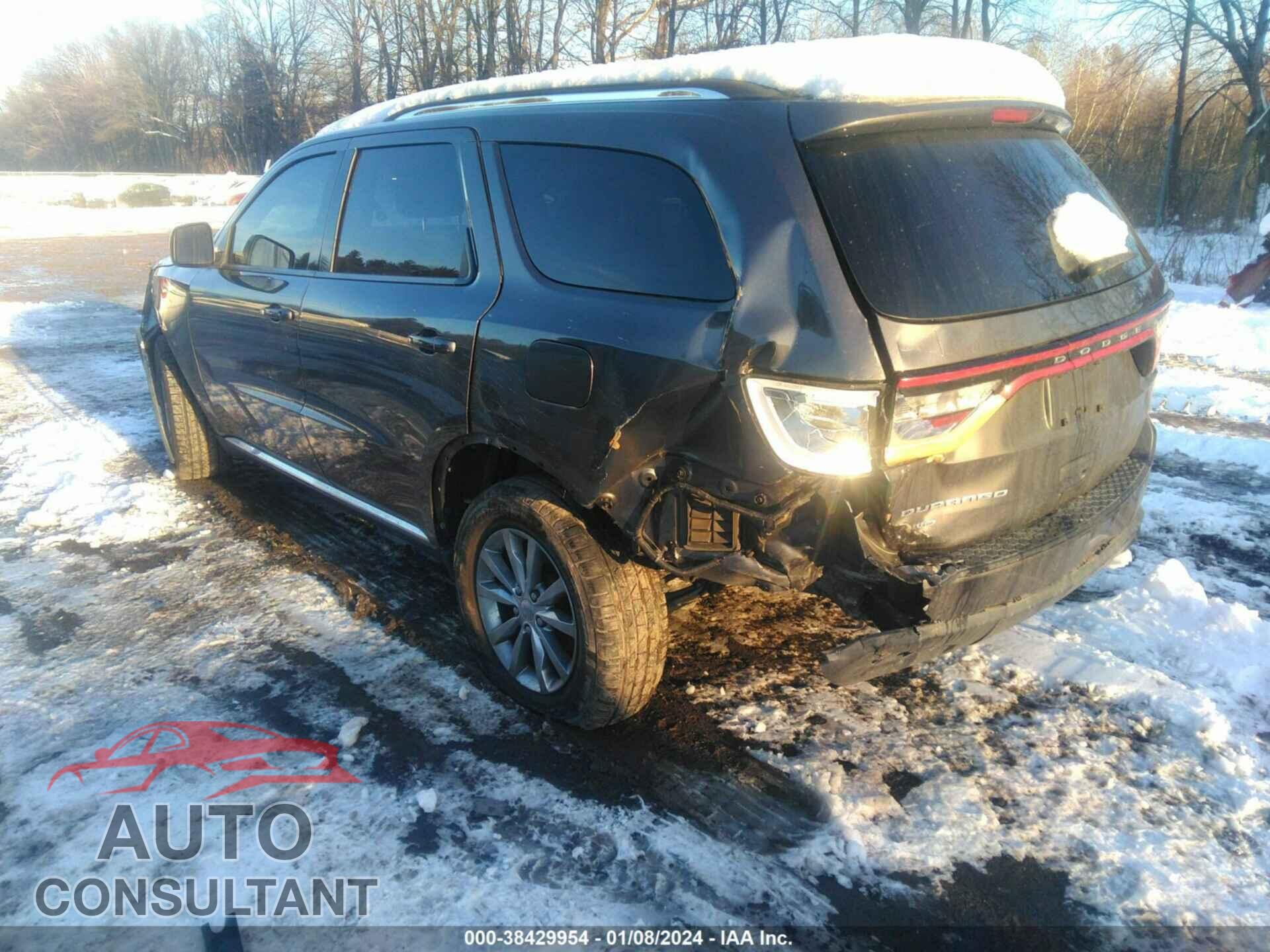 DODGE DURANGO 2017 - 1C4RDJAG1HC623392